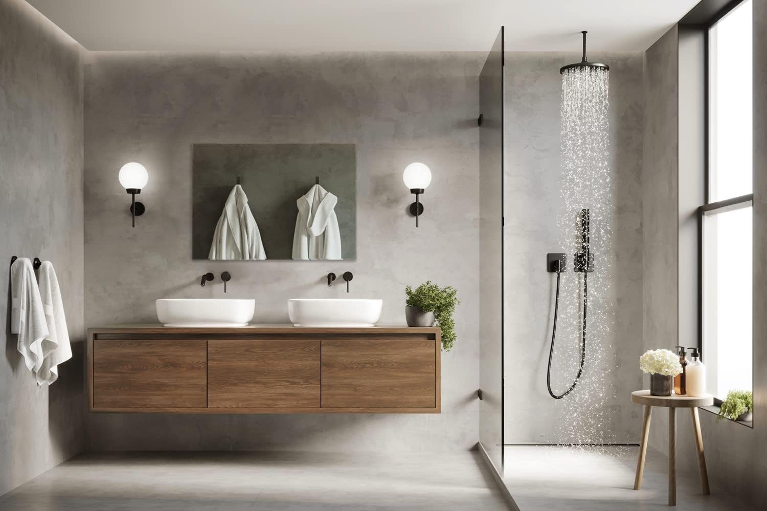 Tulup Spiegel Tulup Spiegel Rechteckig 4mm Glas Wandspiegel Groß Dekorative günstig online kaufen