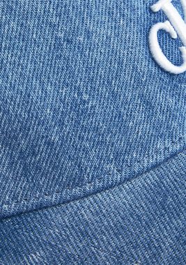 Calvin Klein Jeans Baseball Cap BLOCK DENIM CAP mit Logostickerei