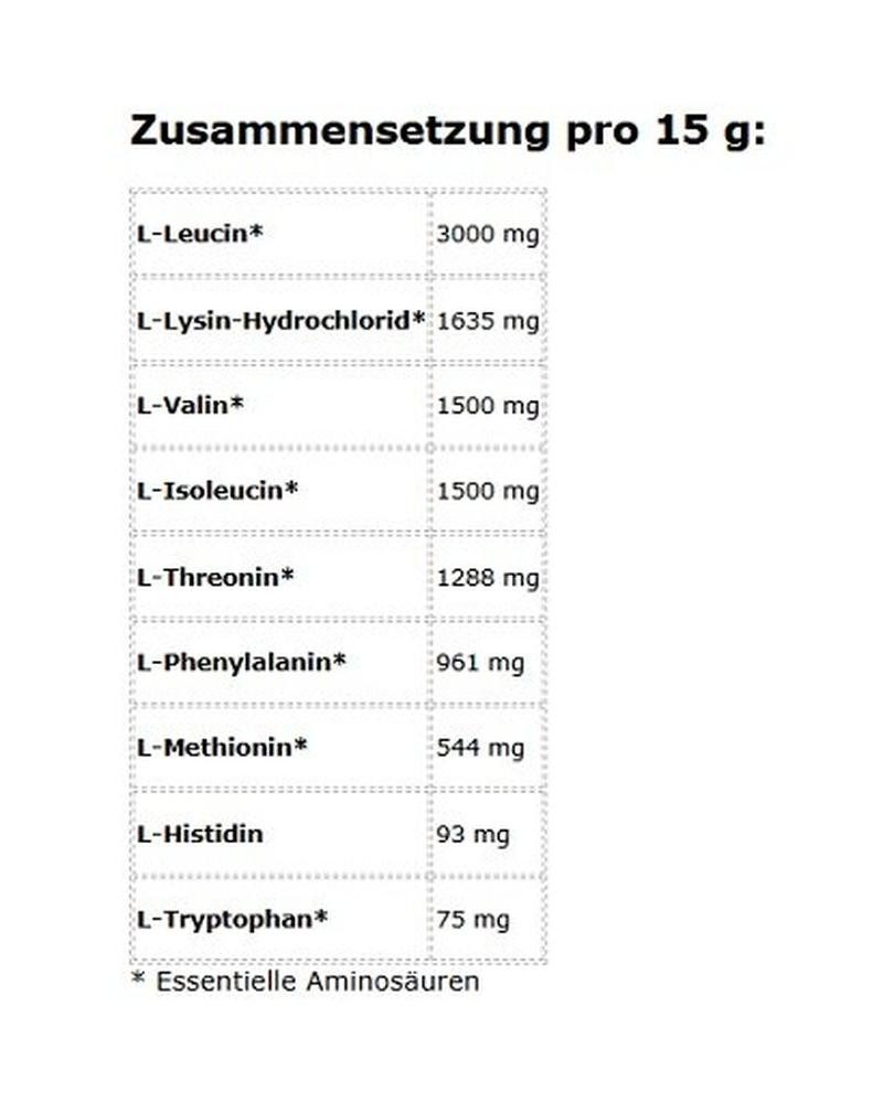 Ironmaxx IronMaxx EAA Zero - 500g Pulver, 500.0 g