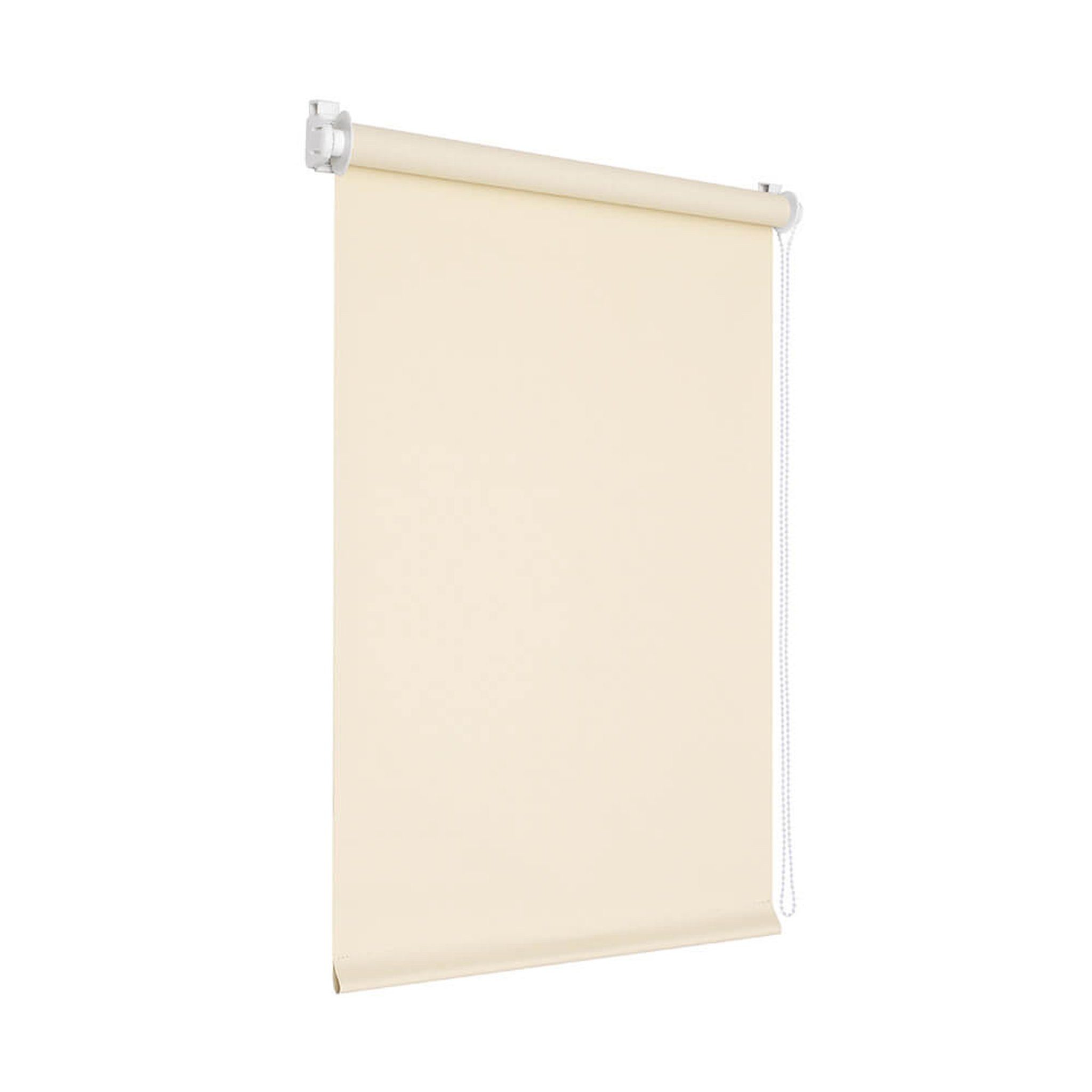 Verdunklungsrollo Klemmfix Verdunkelungsrollo 50x150 cm creme [Stoffbreite: 47cm], Victoria M., blickdicht, ohne Bohren, freihängend, Klemmfix, mit Kindersicher – Bild 2 von 5