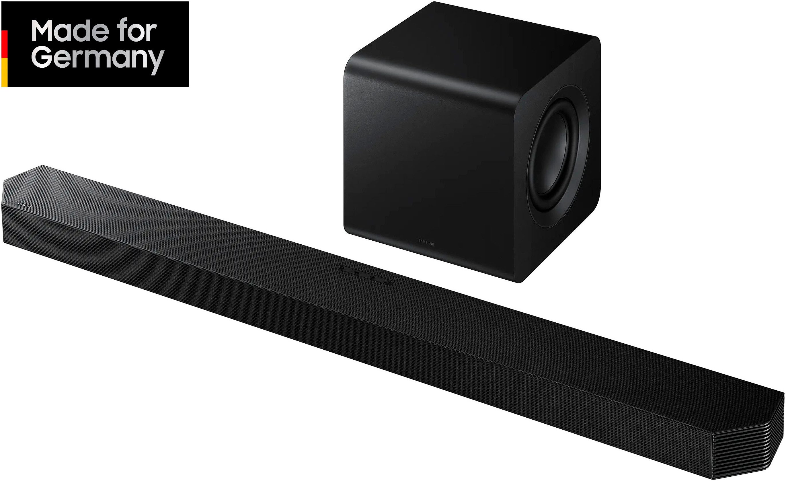 Samsung HW-Q810GF Q-Soundbar Soundbar 5.1.2 (Bluetooth, WLAN, 5.1.2-Kanal Sound System, Kabellos Dolby Atmos I DTS:X, SpaceFit Sound)