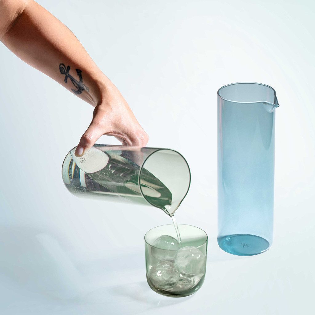 like. by Villeroy & Boch Wasserkaraffe, (1-tlg), Borosilikatglas, 1 Stck, spülmaschinenfest