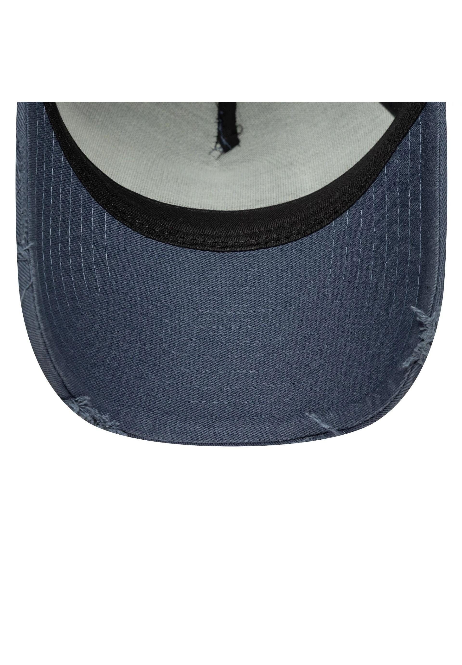 New Era Baseball Cap New Era Patch Distressed 9Forty E-Frame Cap Dunkelblau (1-St)