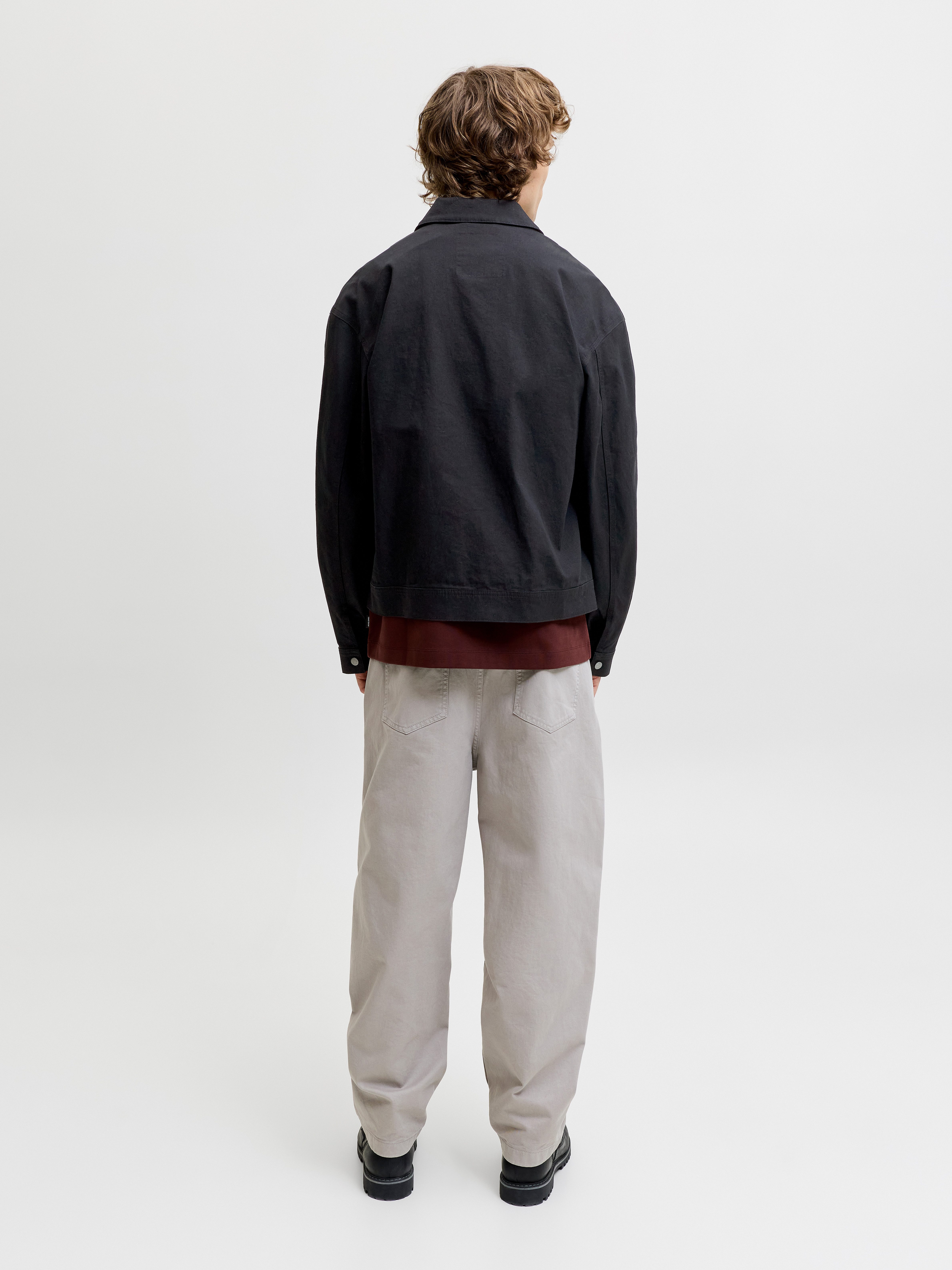 Jack & Jones Kurzjacke JJETEO WORKER JACKET NOOS Baumwolle – Bild 2 von 5