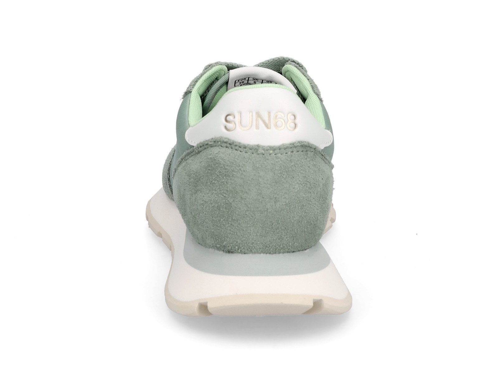 SUN 68 Sun68 Damen Sneaker Ally Solid grün Sneaker