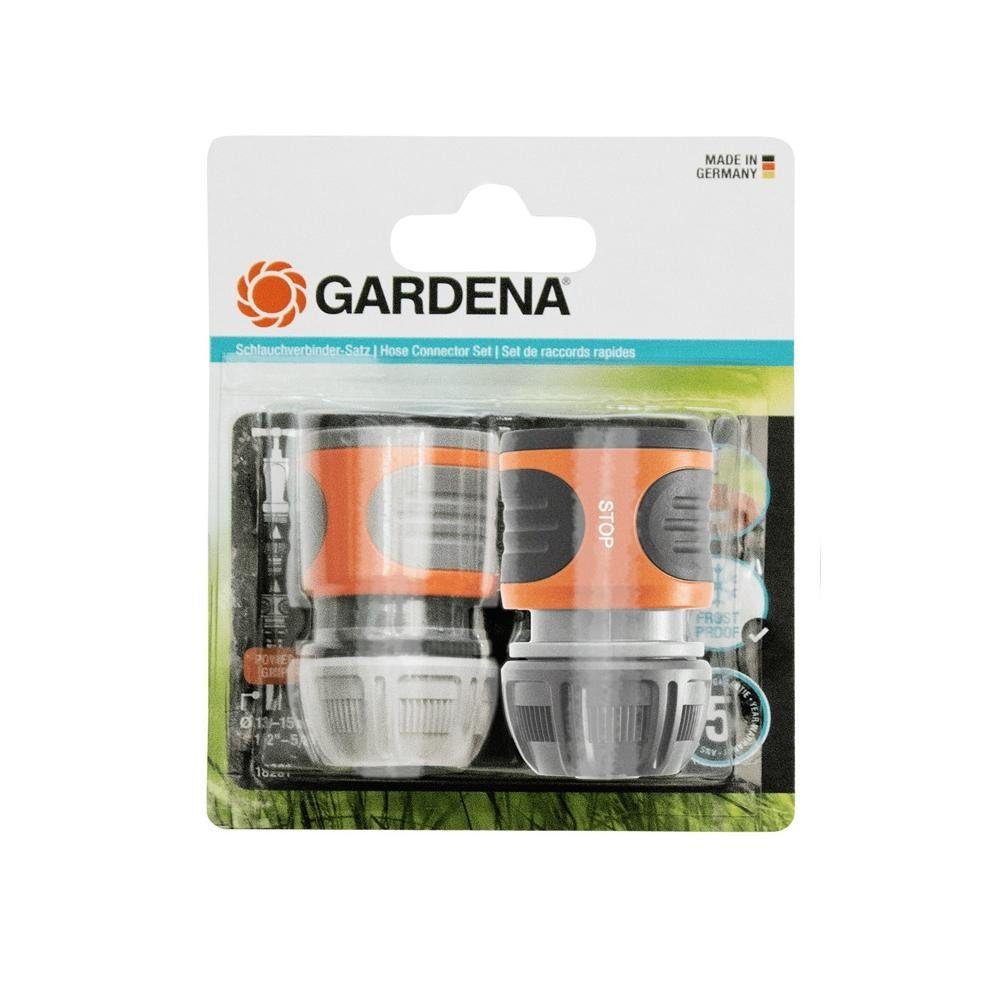 GARDENA Gartenschlauch 18279-20 Schlauchverbinder-Satz 13 mm