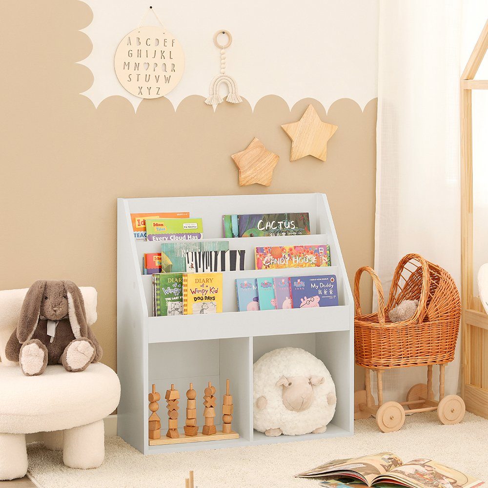 SoBuy Bücherregal KMB01, Kinderregal mit 3 günstig online kaufen