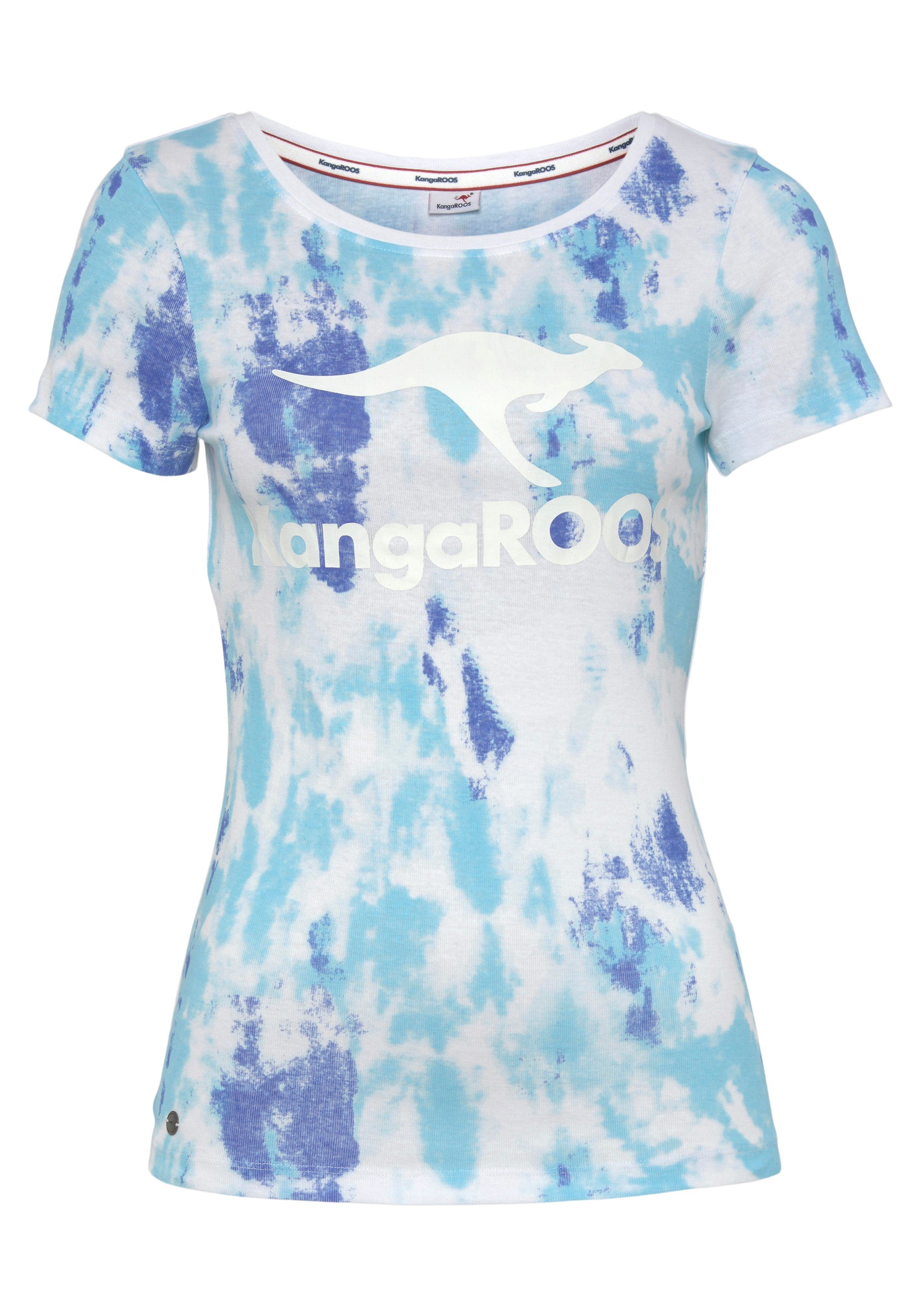 NEUE trendigen T-Shirt KOLLEKTION - KangaROOS im Batik-Look