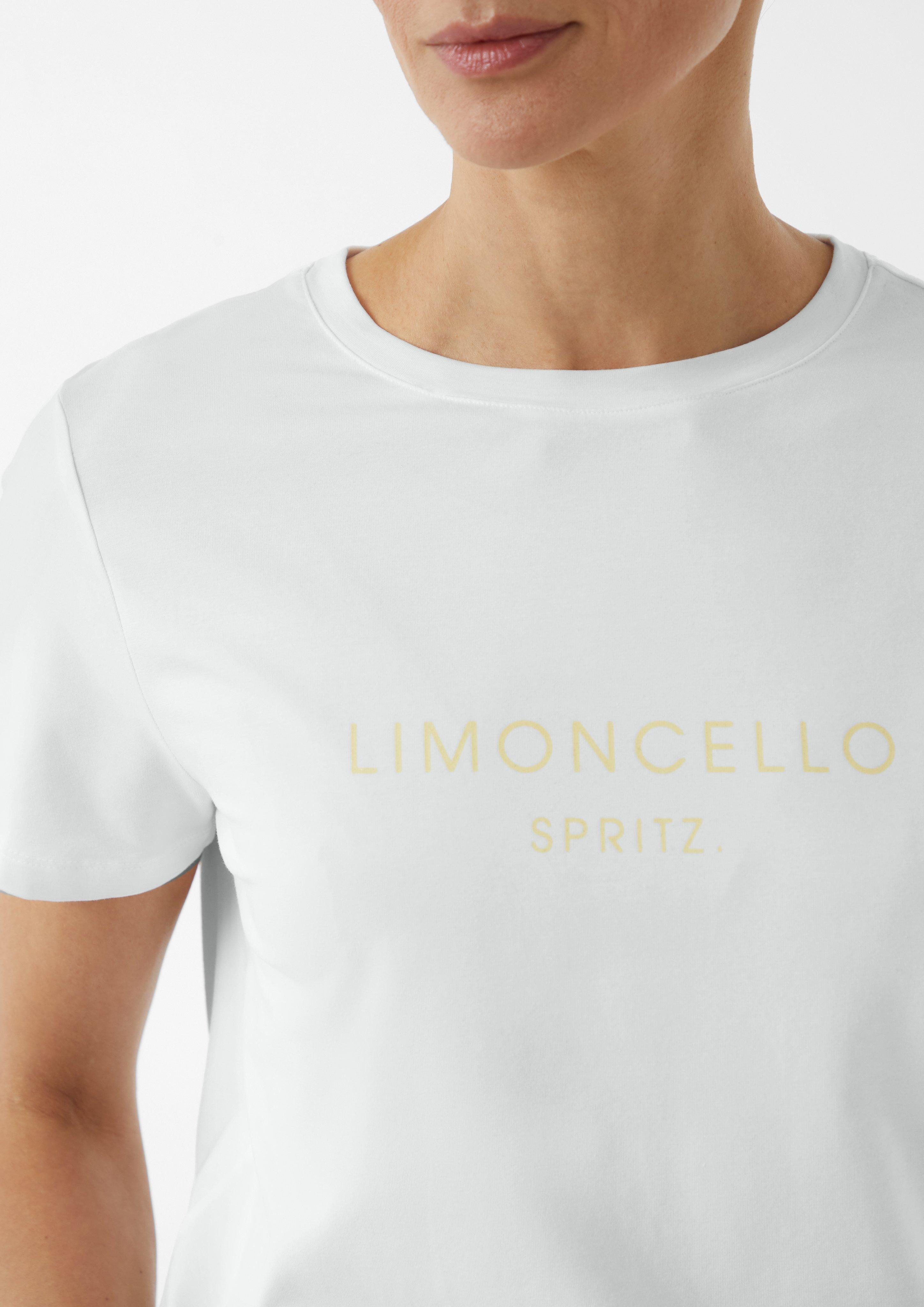 Comma Kurzarmshirt T-Shirt mit Print günstig online kaufen