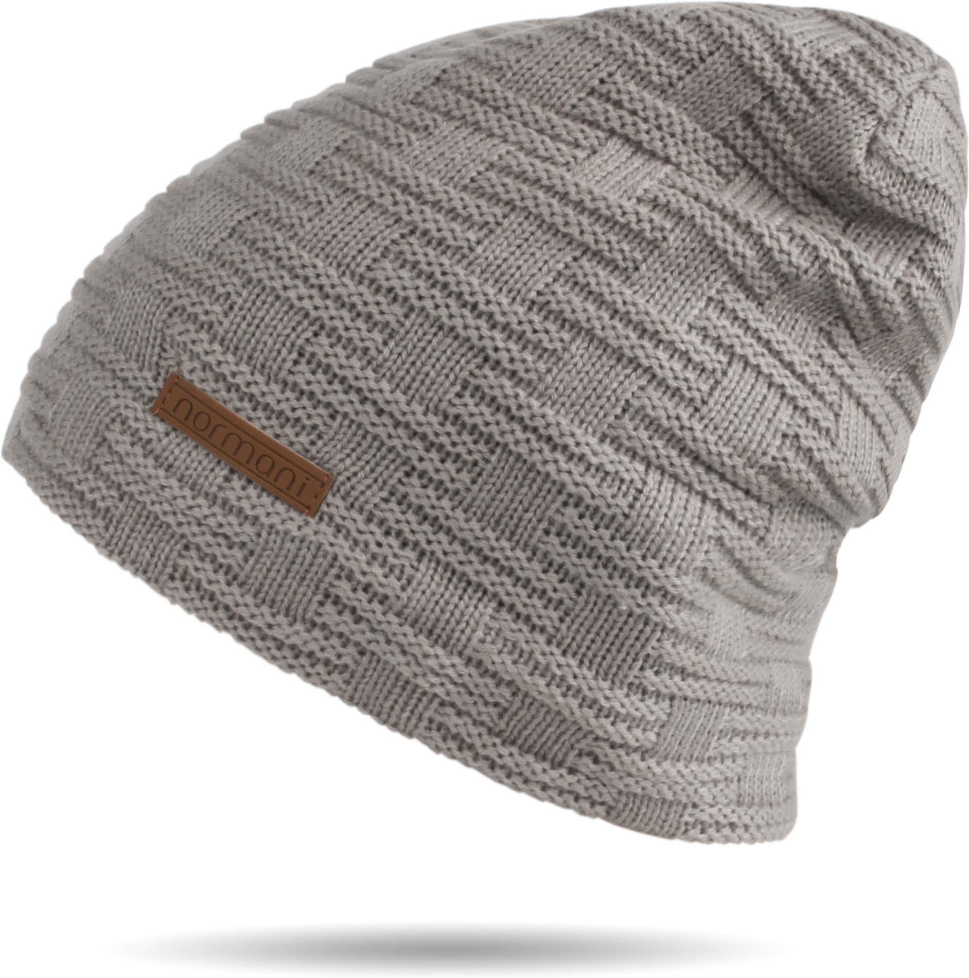normani Strickmütze Wintermütze Notigi