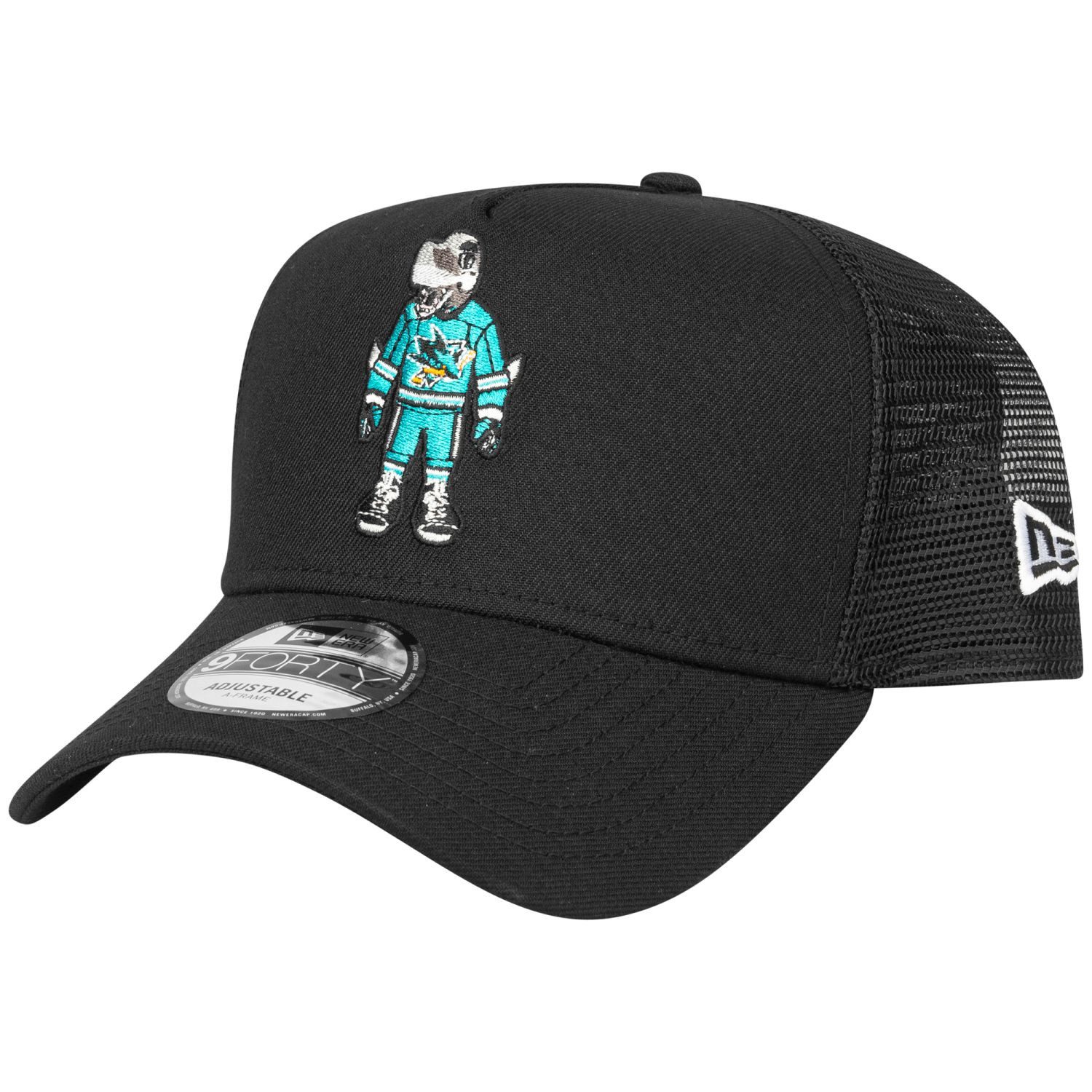 Trucker Cap Trucker MASCOT San Jose Sharks Sharkie