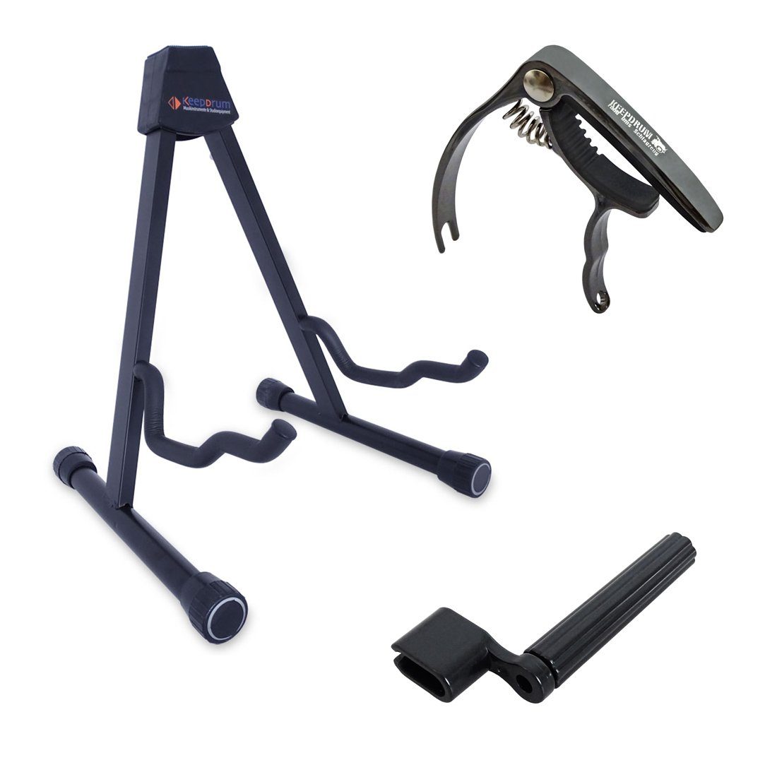 E-Gitarre keepdrum Zubehör-Set für Gitarre