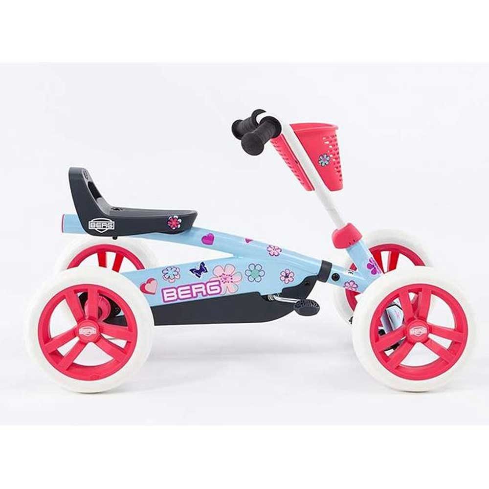Berg Go-Kart BERG Gokart Buzzy Bloom inkl. Anhänger