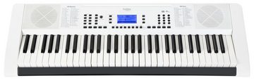 FunKey Home Keyboard 61 Edition Pro (300 Sounds, 300 Rhythmen, MP3-/USB-Port), (Spar-Set, 5 tlg., Inkl. Keyboardstativ und Bank), mit Begleitautomatik und intelligente Lernfunktion