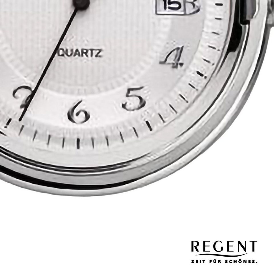 Regent Taschenuhr P732-19497749, (Set, 2-tlg., mit dazu passender Kette),  Uhrzeit