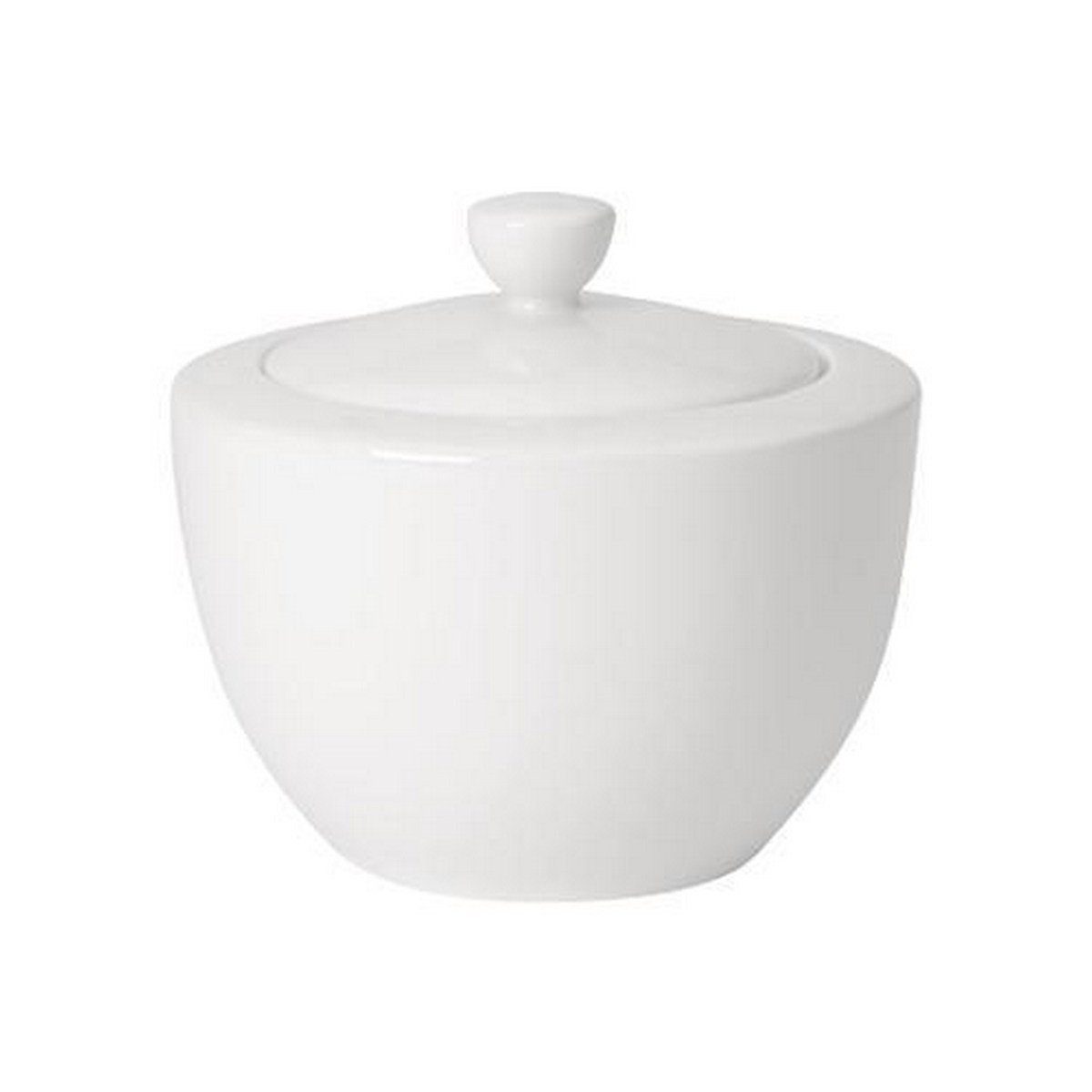 Villeroy & Boch Zuckerdose For Me Weiß, Porzellan, 0,30 L