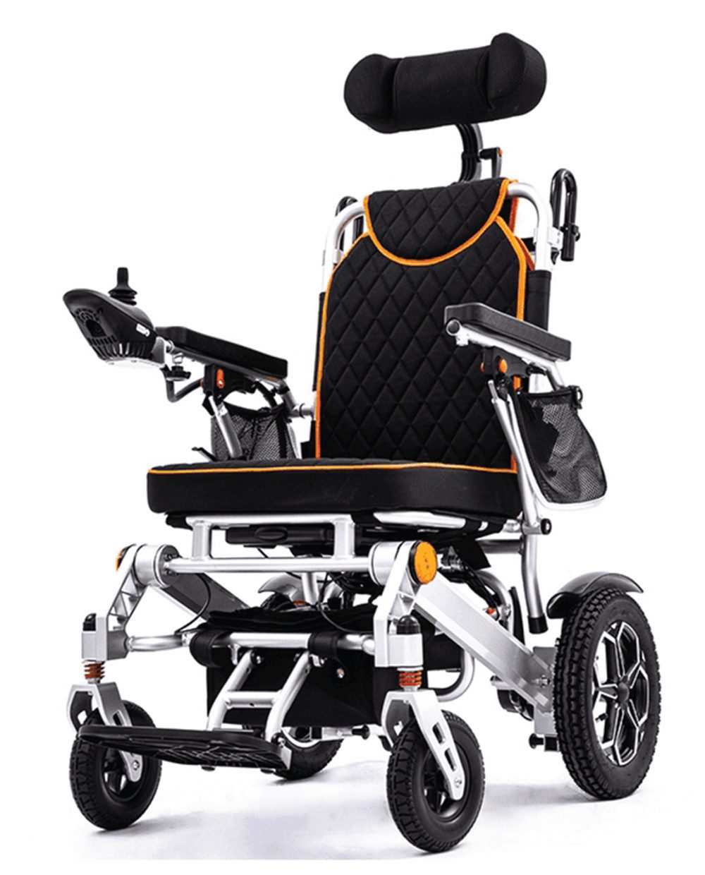 ECONELO Elektromobil Elektrischer Rollstuhl, Reichweite 15km, Belastbar 120 kg, 6 km/h