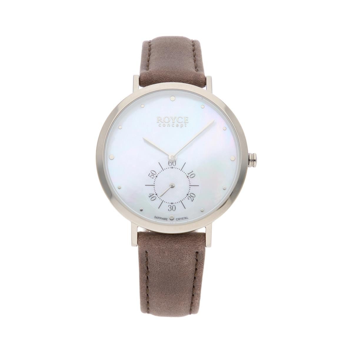 Quarzuhr Boccia Damen Uhr 3316-01 Royce Leder Quarz