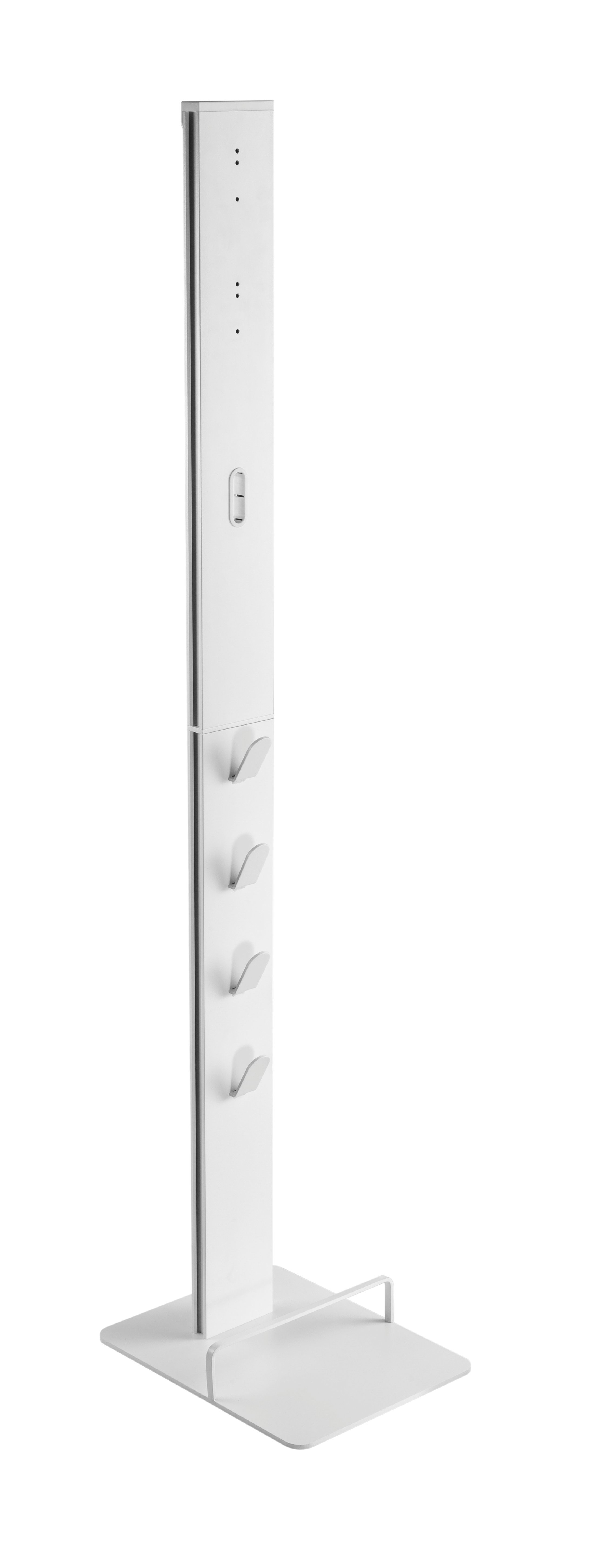 HALTERUNGSPROFI Halterung DVC-SST-01 Weiss, (Aluminiumständer für Dyson Gen5, Dyson V15, V14, V12, V11, V10)