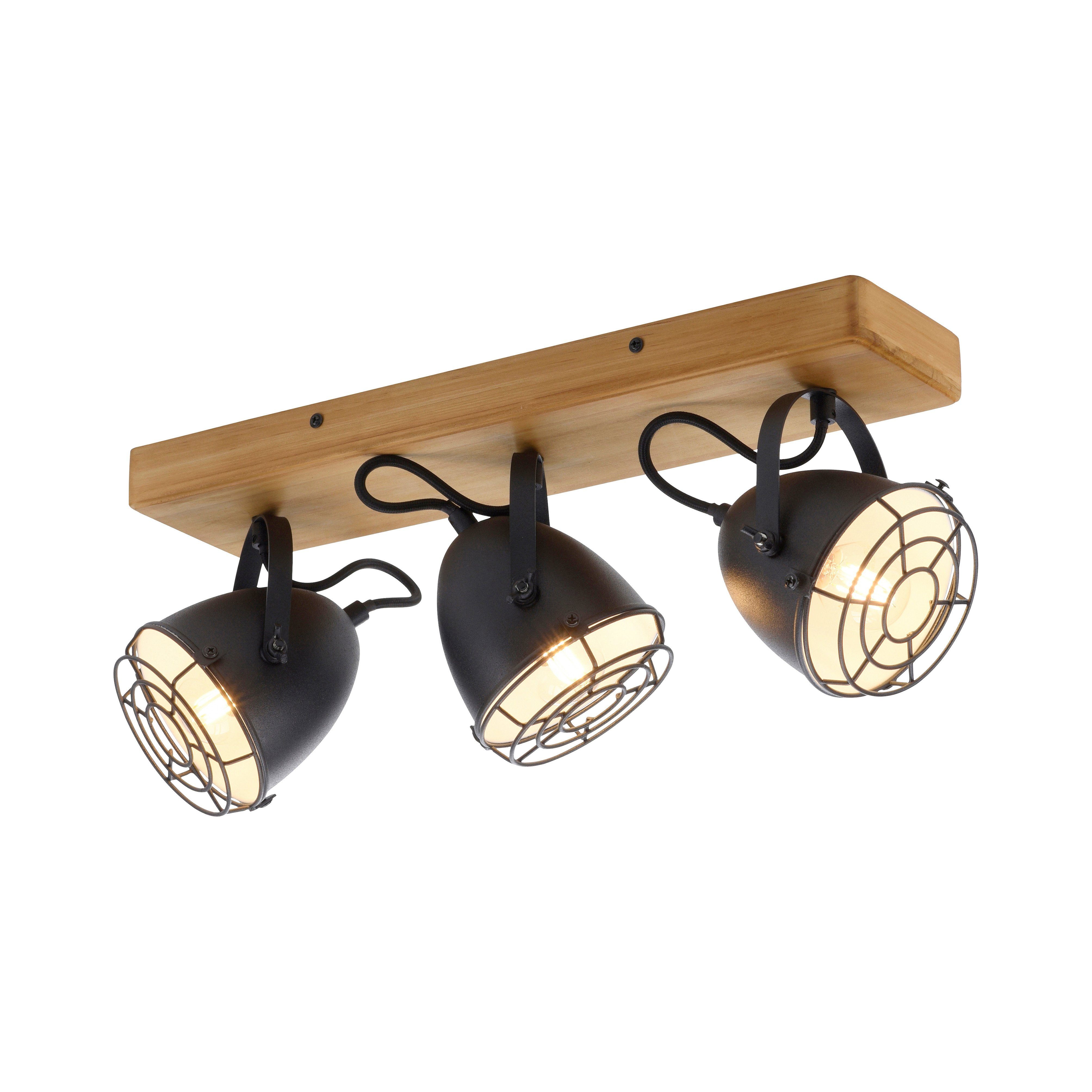 JUST LIGHT Deckenleuchte BEETLE, ohne Leuchtmittel, ExklusiveE14