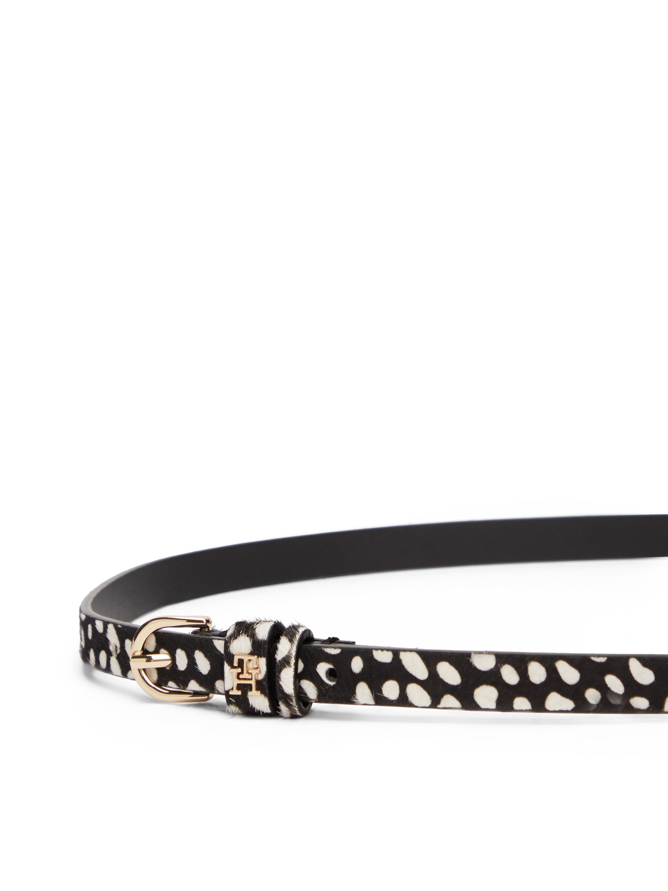Tommy Hilfiger Ledergürtel ESSENTIAL EFFORTLESS mit Hirsch-Print