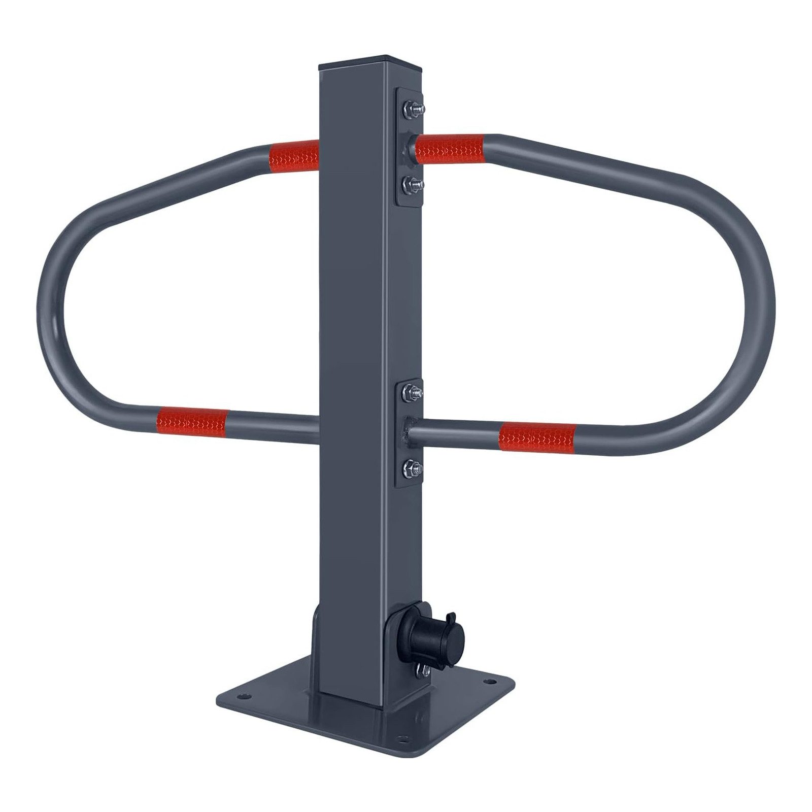 FIVMEN Lenkradschloss Klappbar Parkplatzsperre Sperrbügel Absperrpfosten mit 2 Schlüssel (1-tlg)