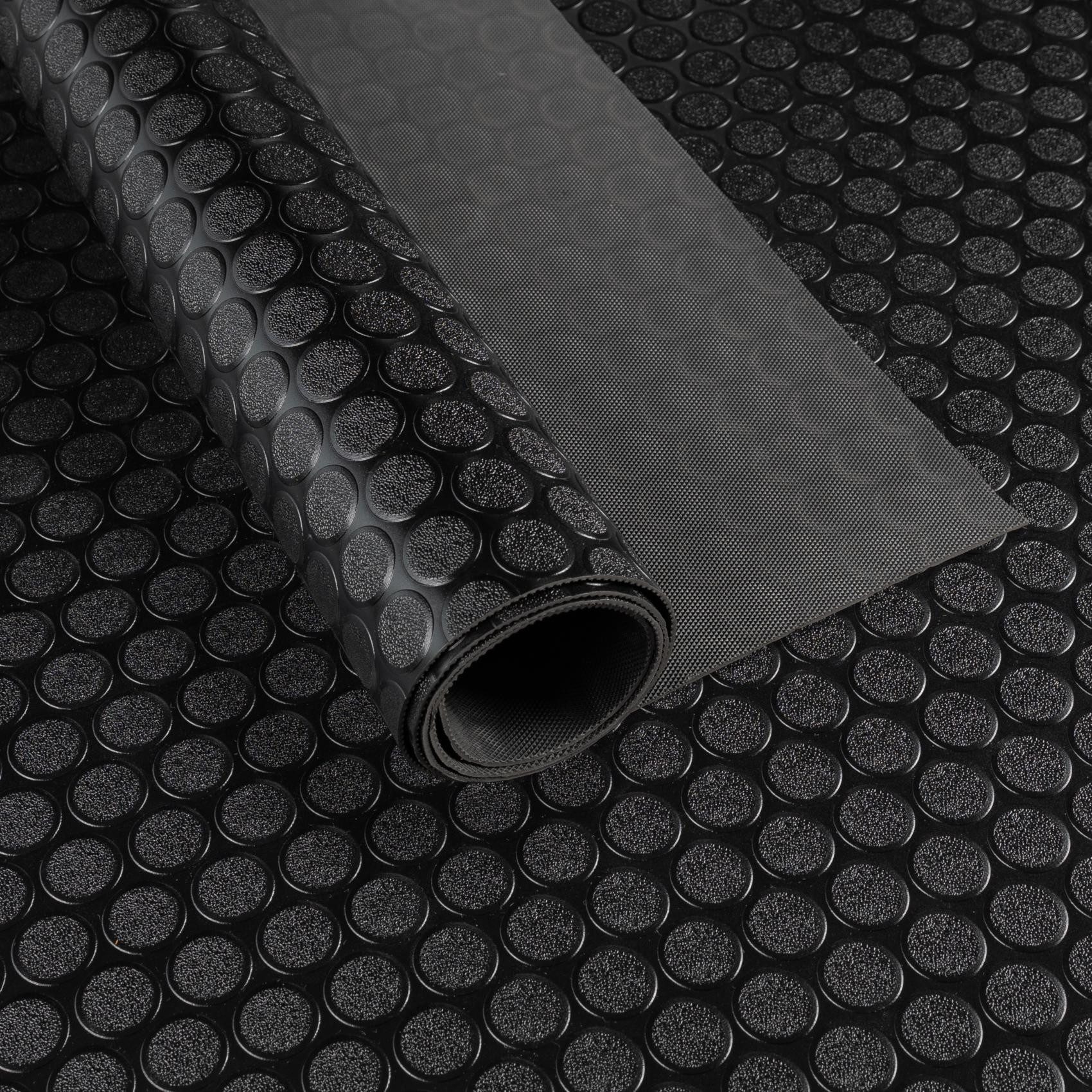 ANRO Vinylboden DIONIS Bodenbelag Stark Linoleum PVC-Bodenbelag gerollt, Feuchtigkeitsbarriere Nahtlose Optik, Wasserbeständig Langlebig PVC Matte in Größe: 100x100cm