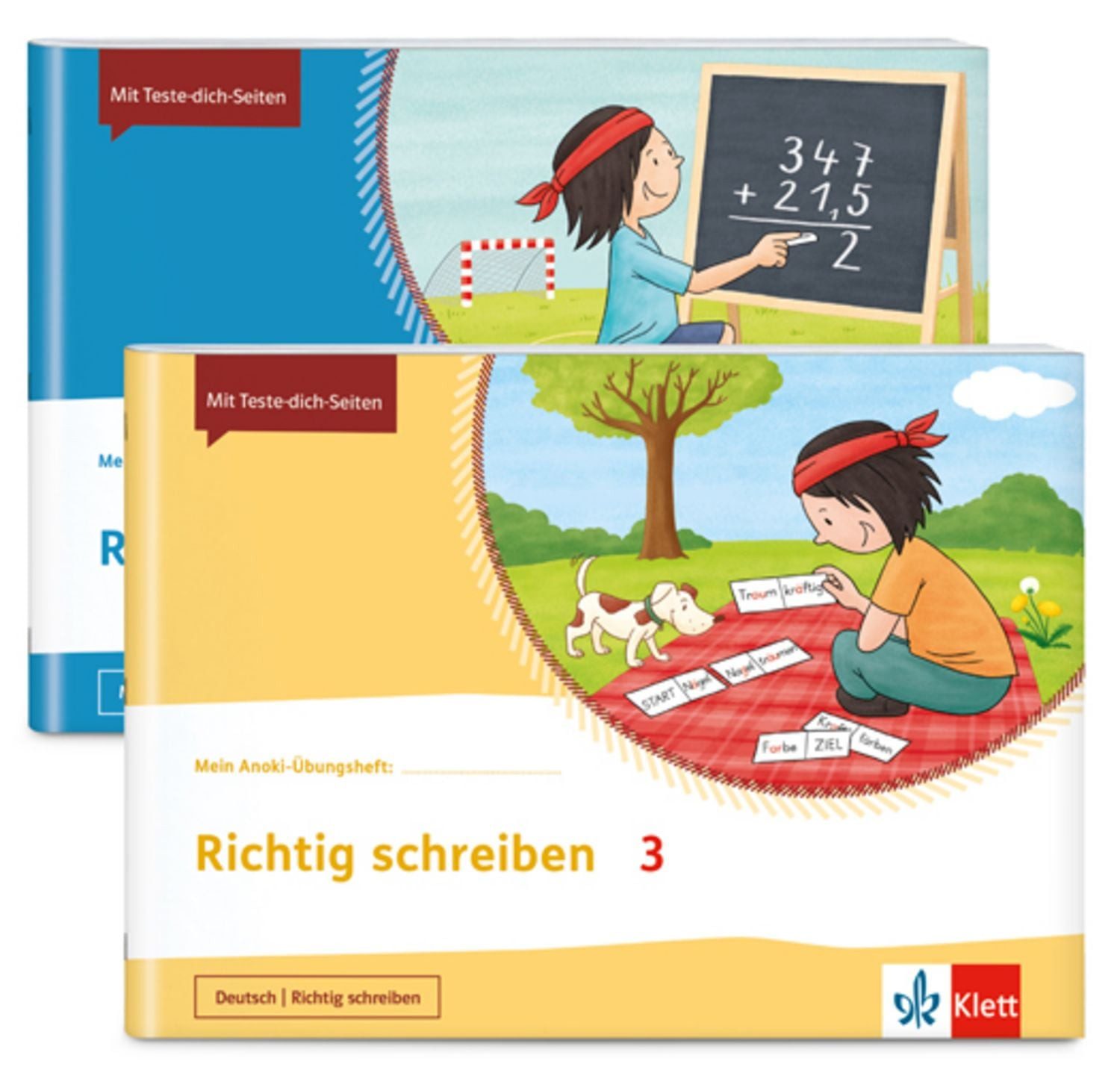 Mein Anoki-Übungsheft. Paket Richtig schreiben / Richtig rechnen 3 / diverse
