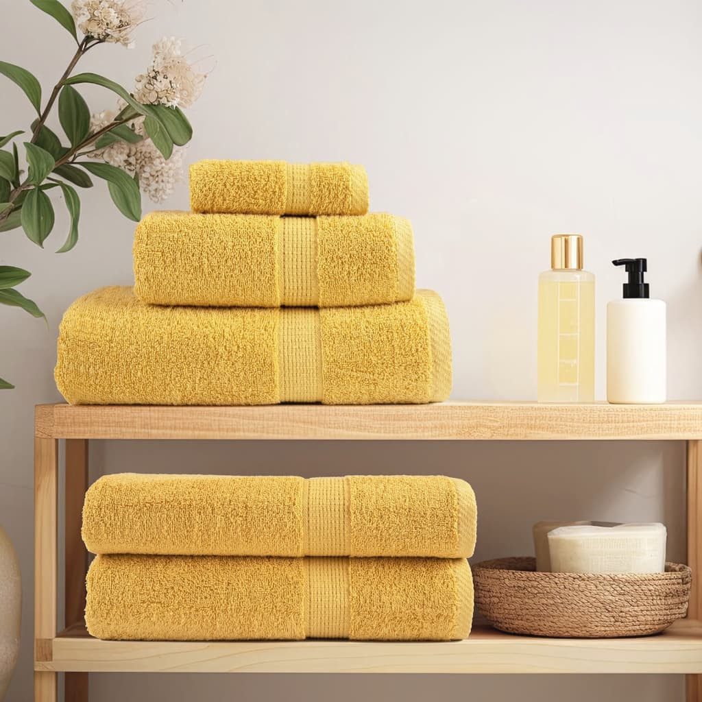 vidaXL Handtuch 6 tlg. Premium-Handtuch-Set SOLUND günstig online kaufen