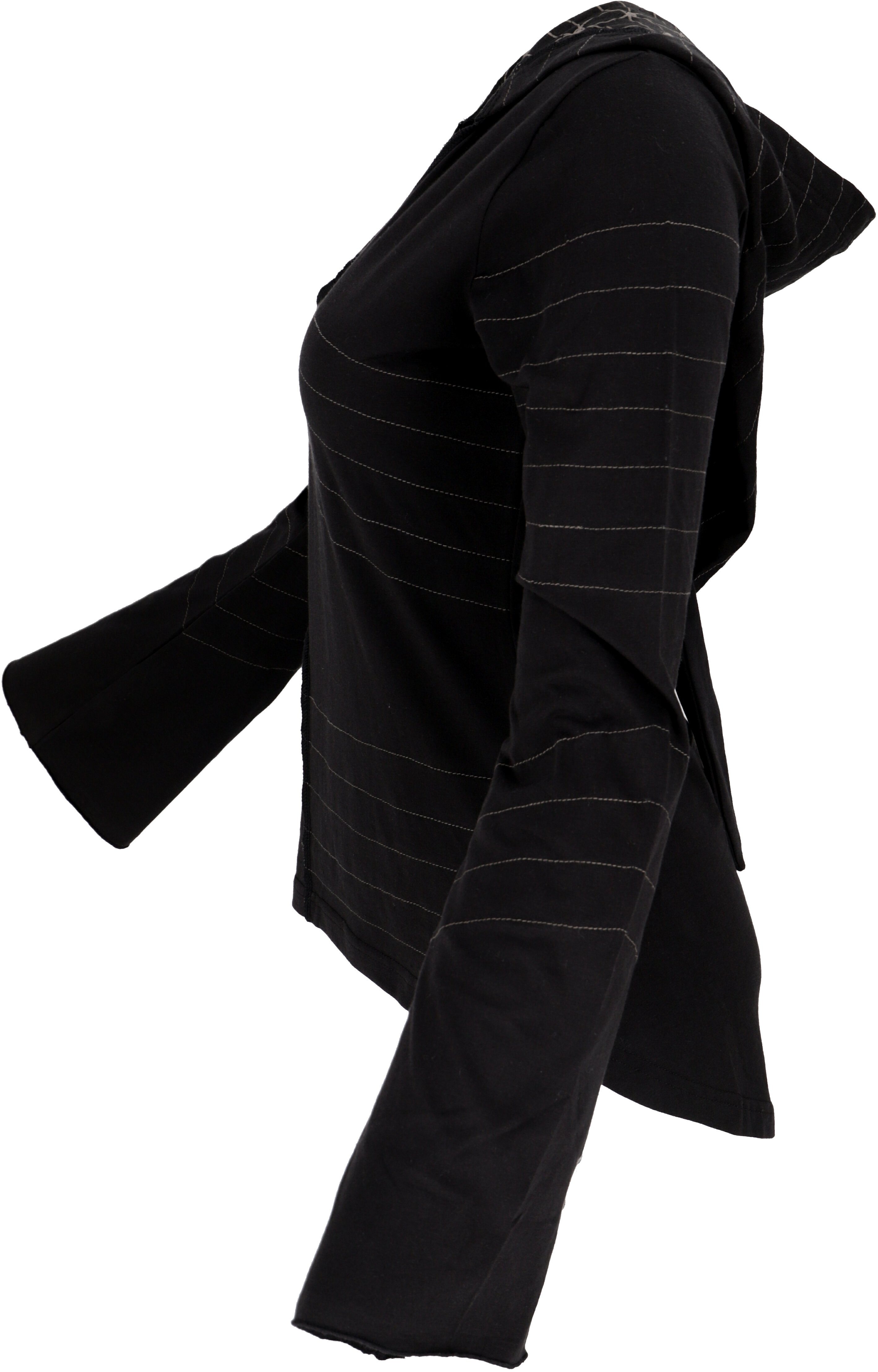 Guru-Shop Longsleeve Elfen Hoody, Langarmshirt, Pixi günstig online kaufen