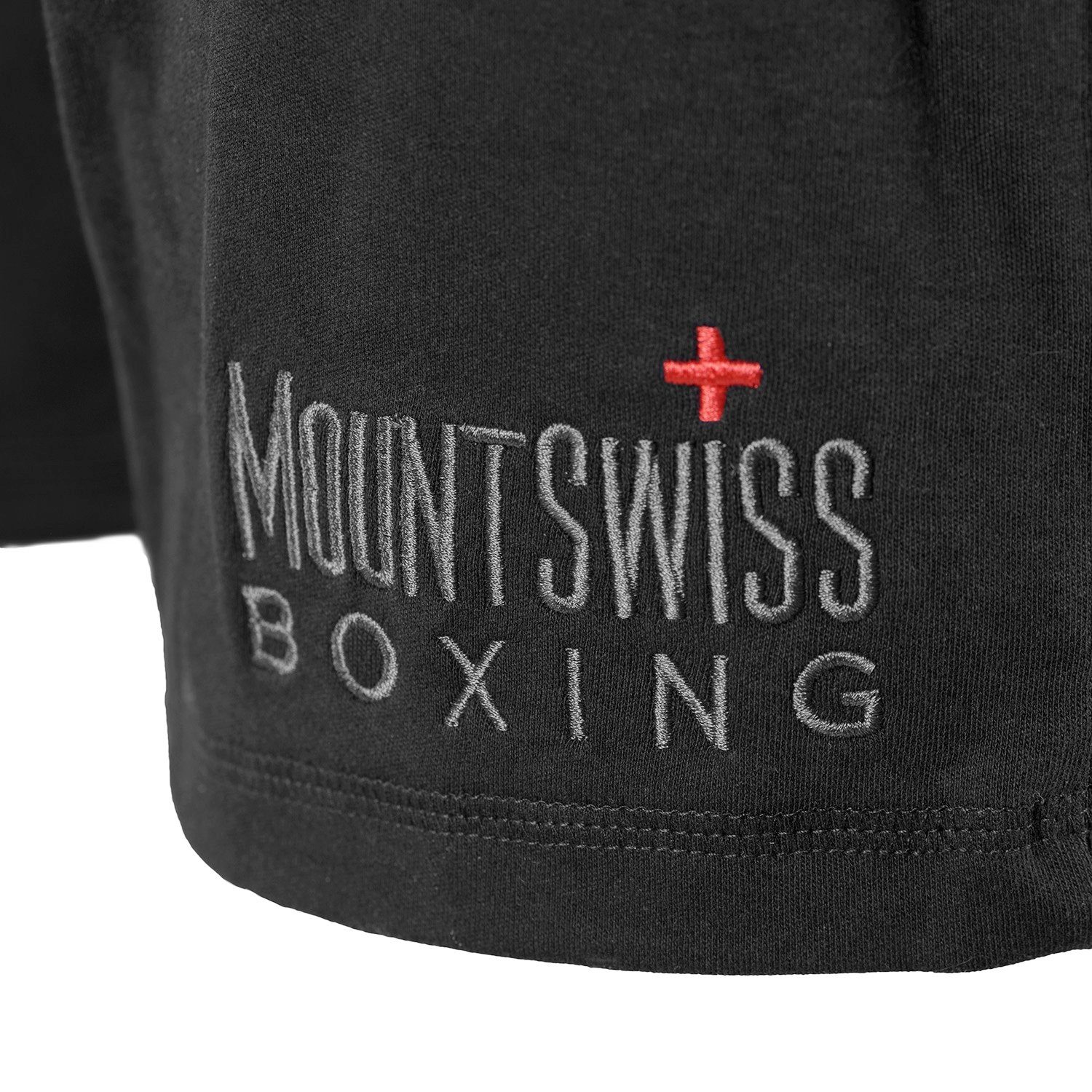Mount Shorts (1-tlg) Swiss Shorts Mount / kurze Herren Swiss Sport Boxer anthrazit