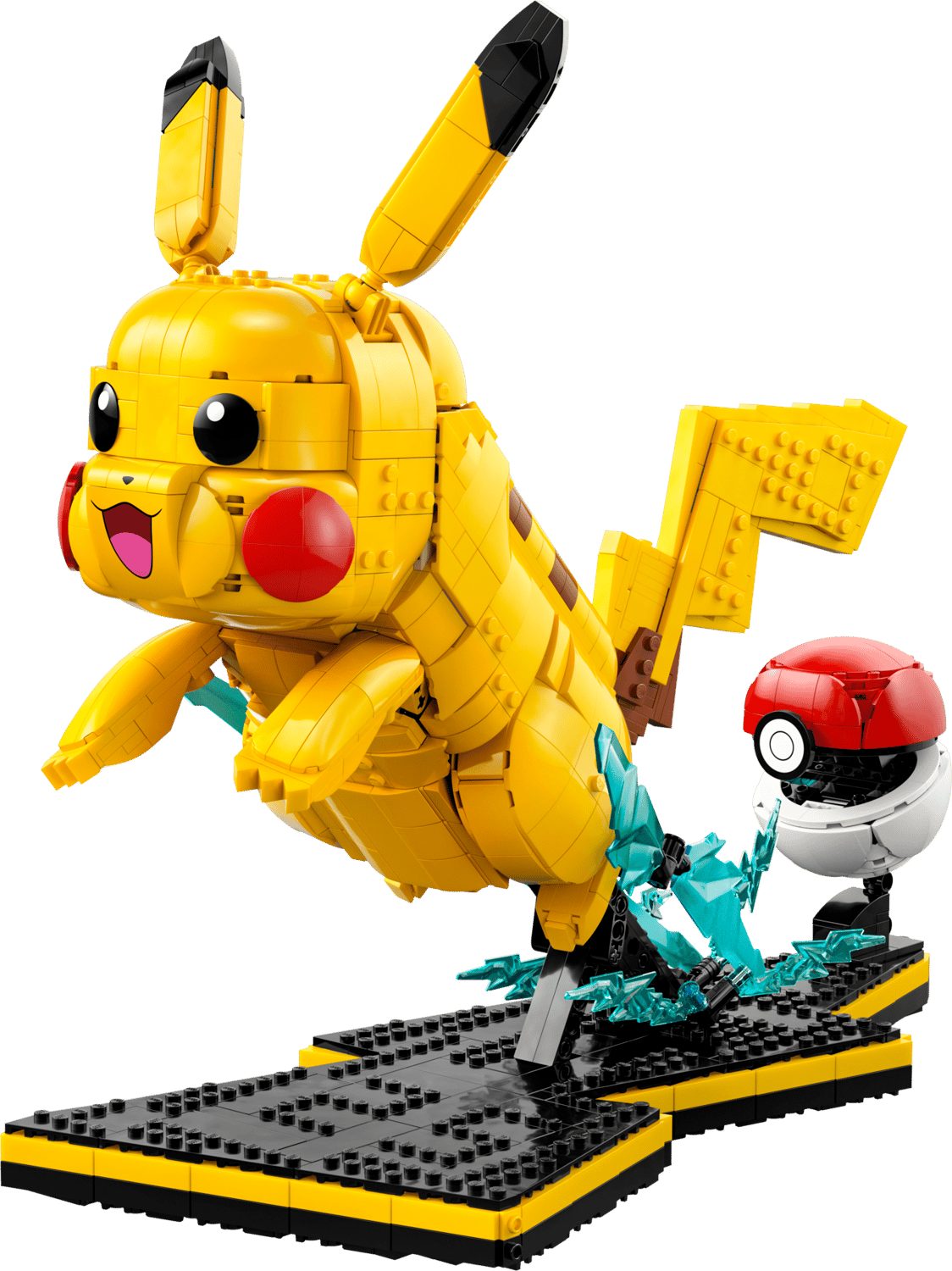 LEGO® Pokémon 72152 Pikachu und Pokéball Spielbausteine, (Set, 2050 St., Set)