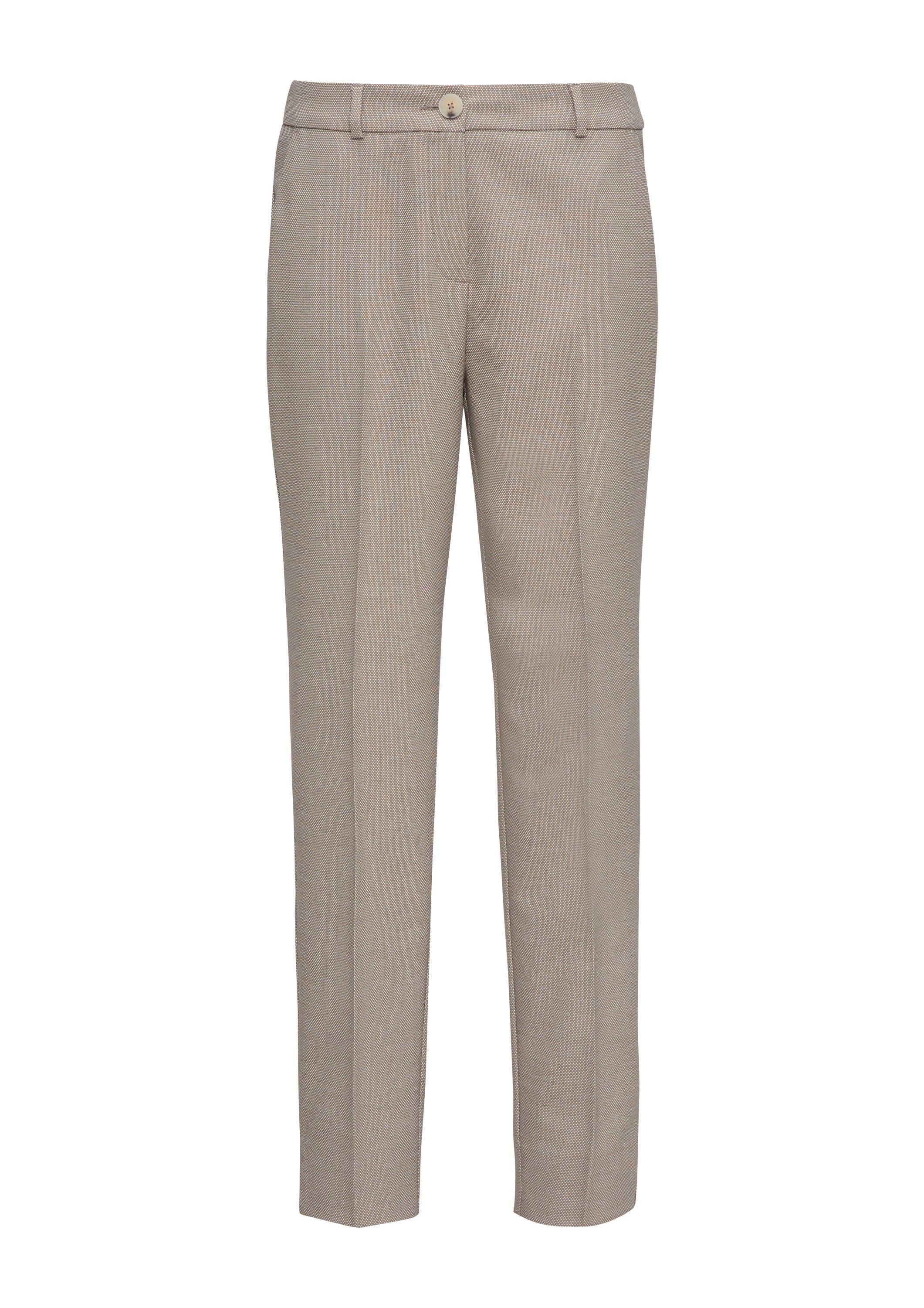 comma 7/8-Hose Hose Strukturierte Hose mit günstig online kaufen
