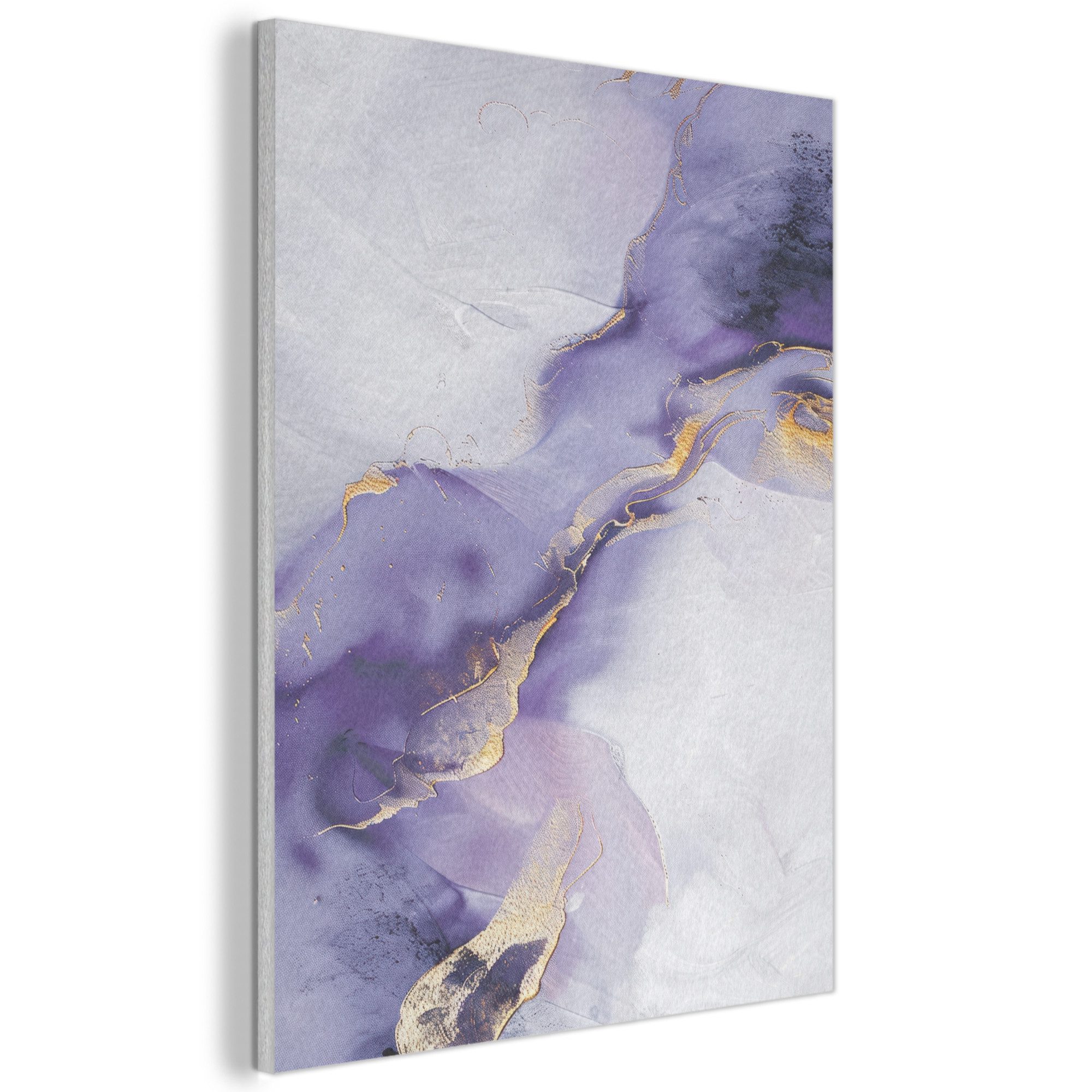 MuchoWow Gemälde Lila - Modern - günstig online kaufen