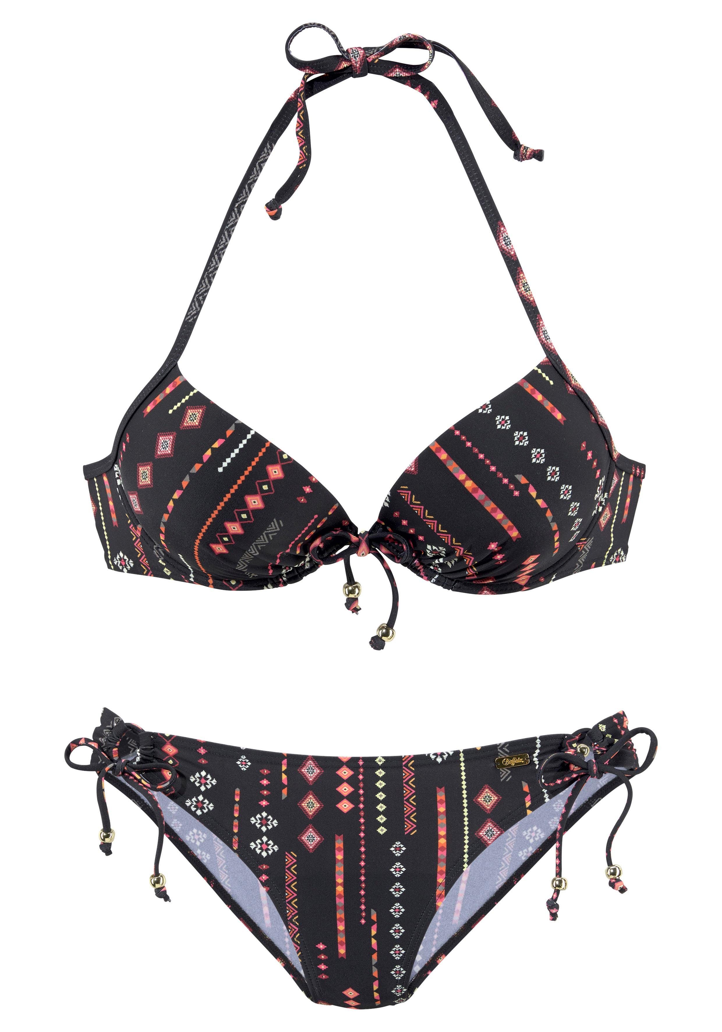 Buffalo Push-Up-Bikini mit Zierperlen günstig online kaufen