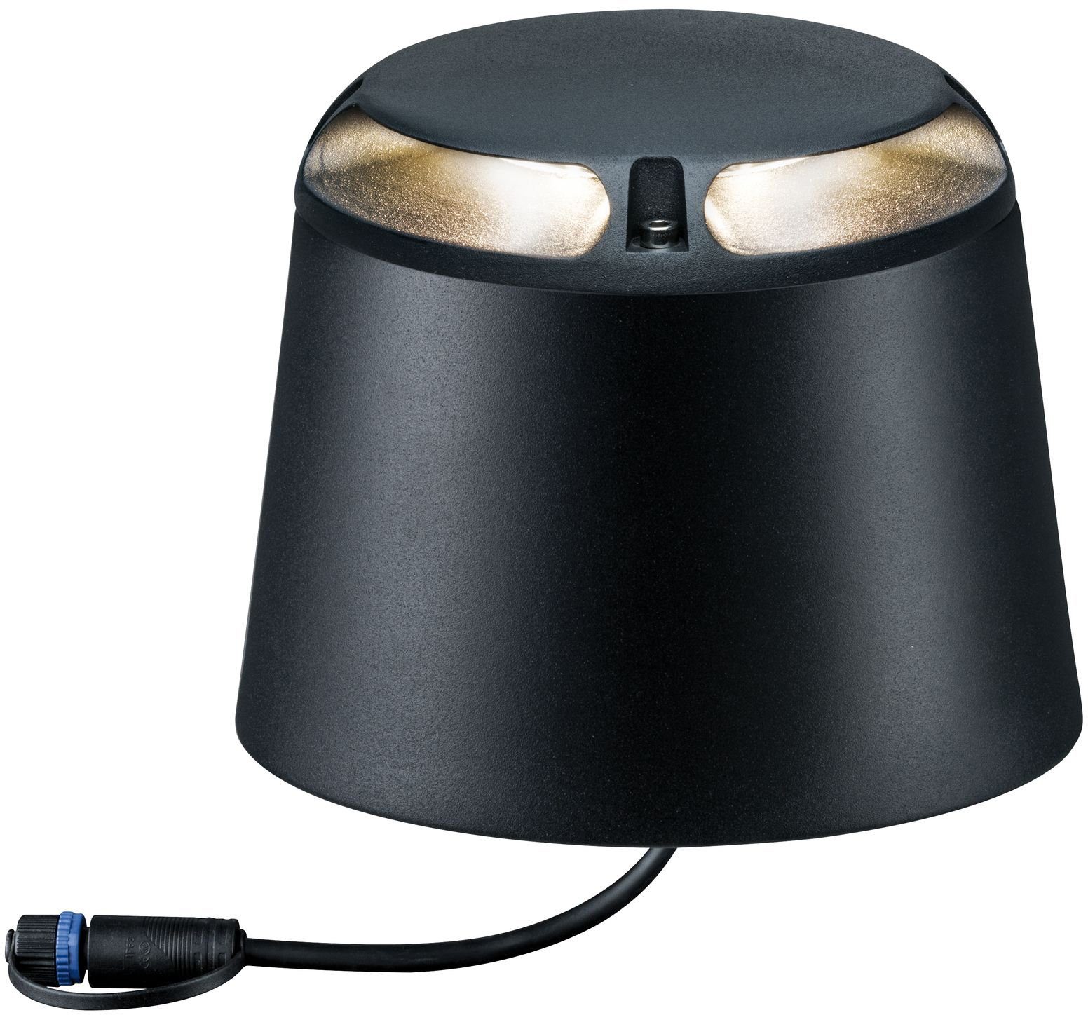 Paulmann LED Sockelleuchte Plug Shine, Plug & Shine, & integriert, fest IP67 LED-Modul, LED Warmweiß