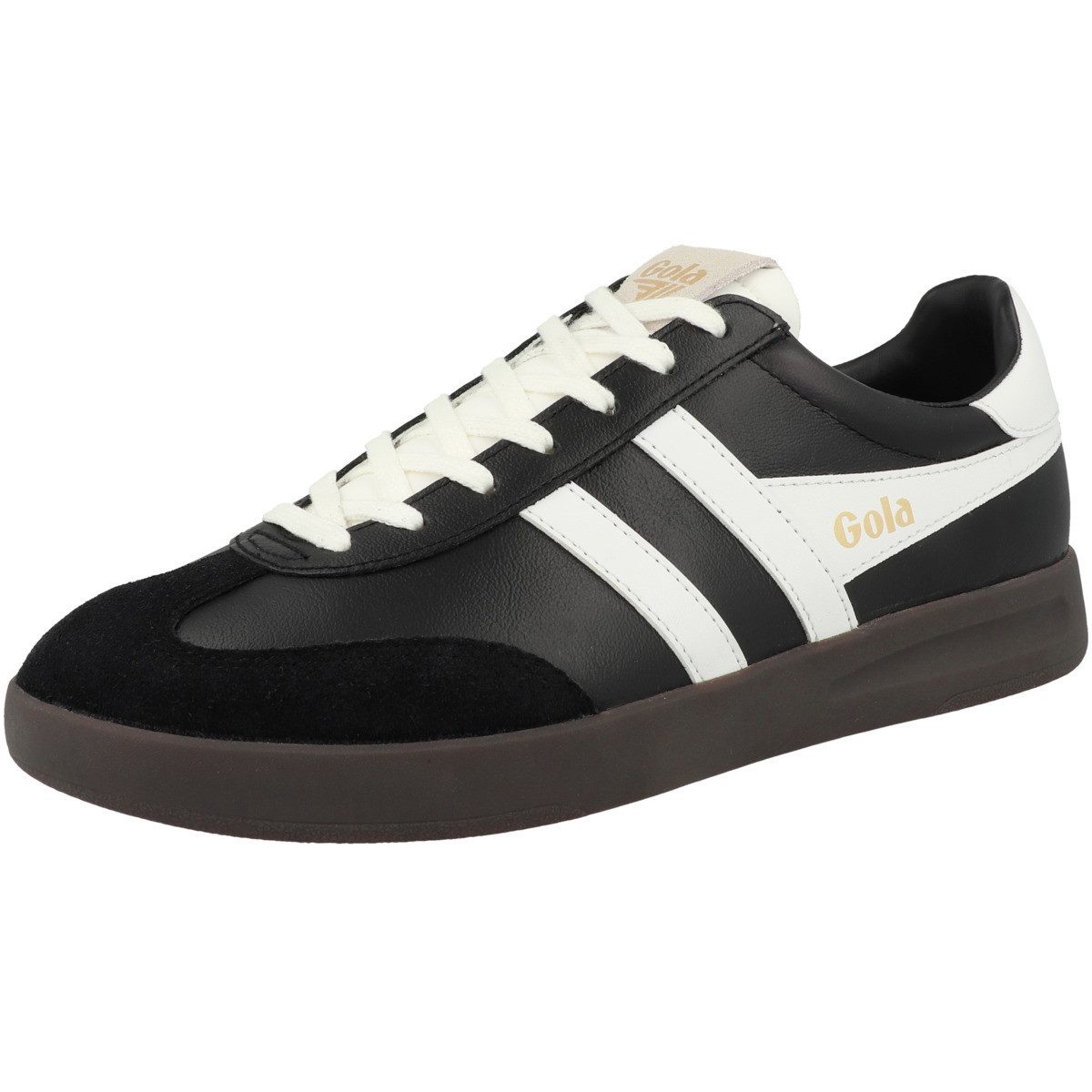 Gola Cyclone Leather Herren Sneaker Turnschuhe, Sportschuhe, Freizeitschuhe, Halbschuhe, Schnürschuhe