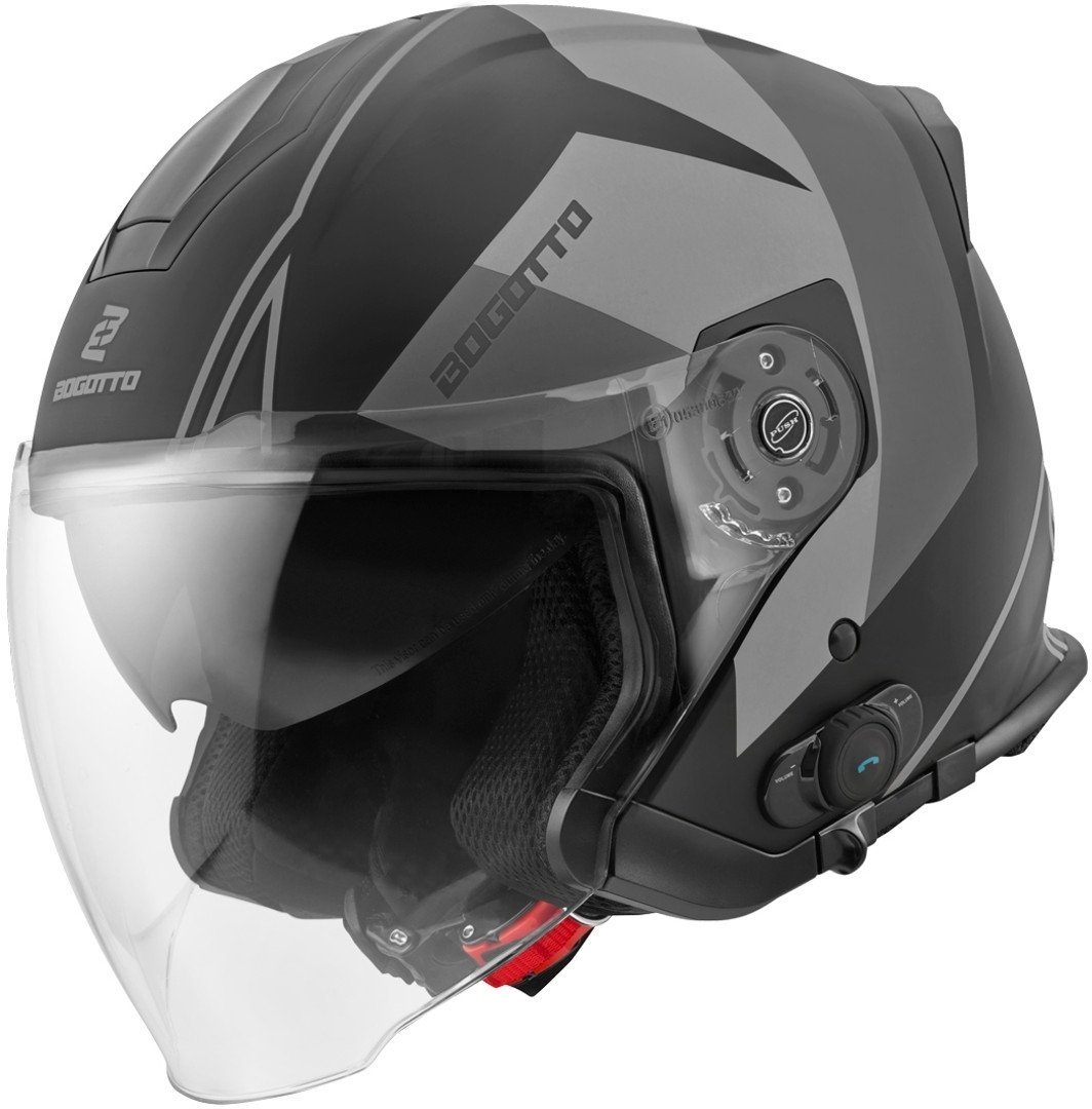 Motorradhelm V586 Detri BT Jethelm