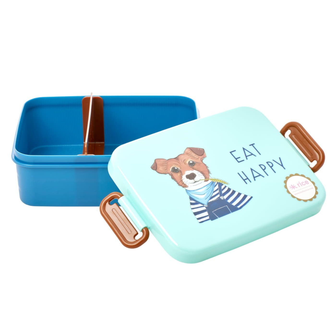 rice Lunchbox Rice Lunchbox Animal Farm - Hund Grün, Kunststoff, (2-tlg)
