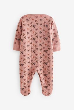 Next Schlafoverall Gesteppter Baby-Schlafanzug mit Leopardenmuster (1-tlg)