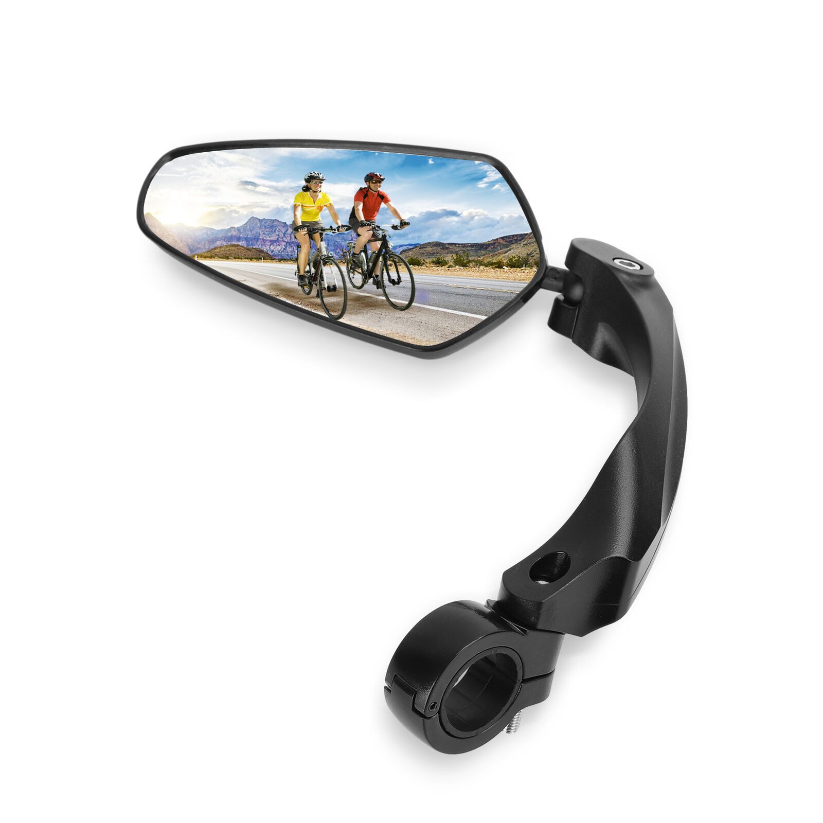 Fahrradspiegel Fahrradspiegel HD Extra Große Spiegelfläche Schlagfestes Echtglas