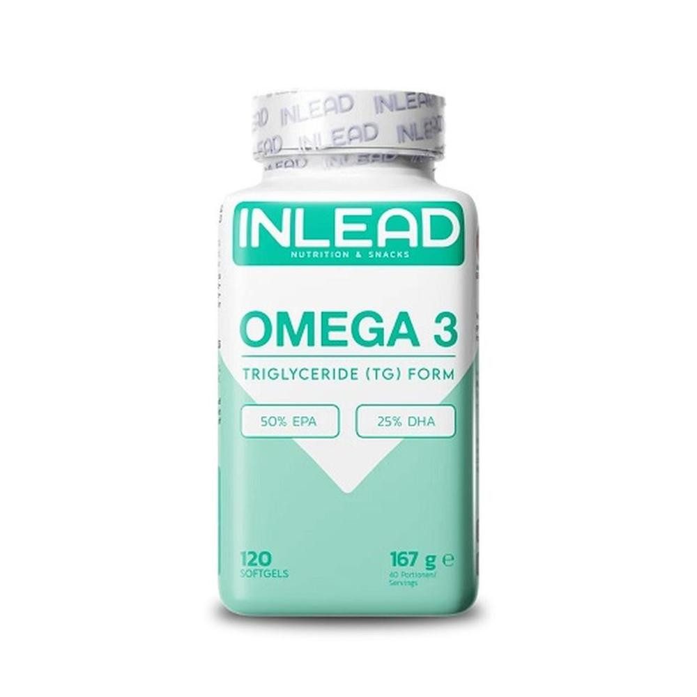 Inlead Nutrition GmbH & Co. KG INLEAD Omega-3 120 Kapseln, 120 St.