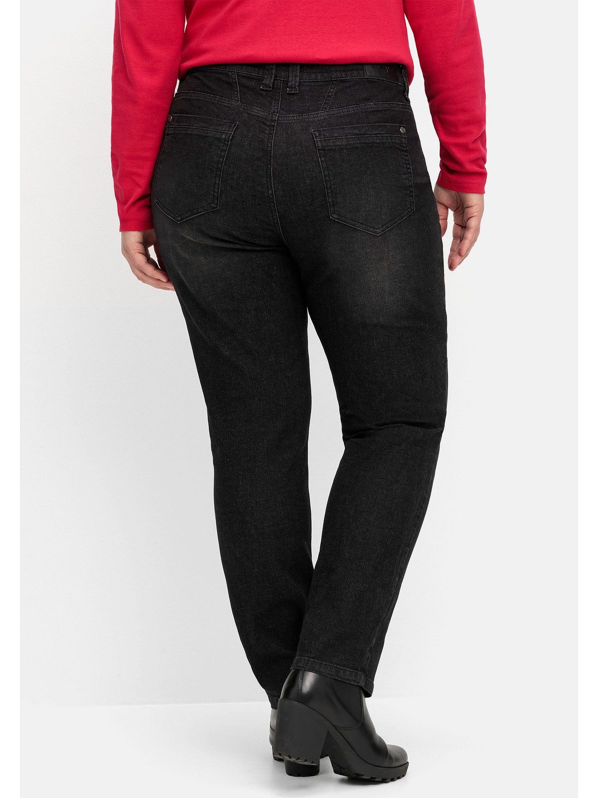 Sheego Stretch-Jeans Große Größen PIA, aus elastischem Denim