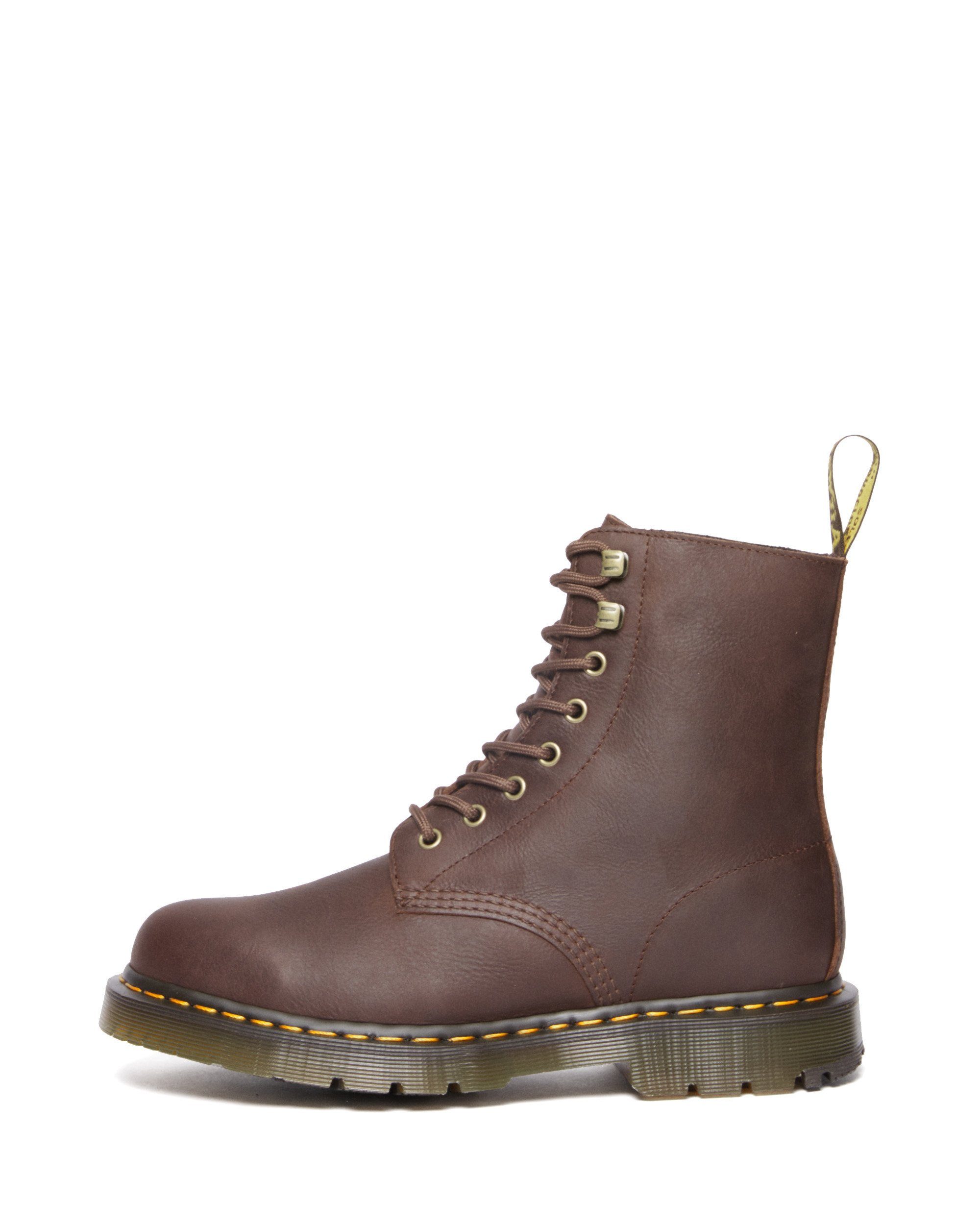 DR. MARTENS 1460 Pascal Wintergrip Outlaw WP Ankleboots (2-tlg) braun
