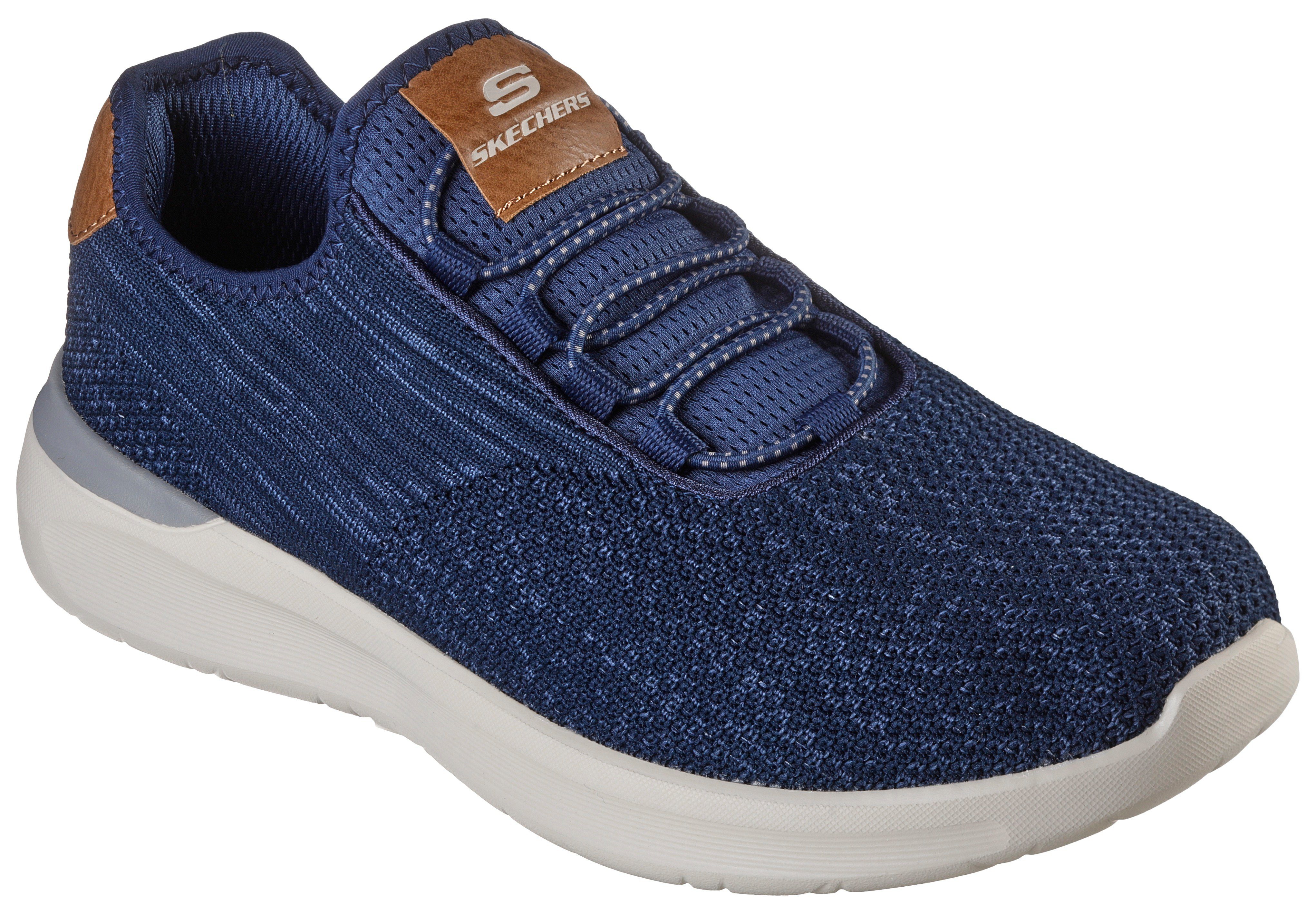 Skechers LATTIMORE-CORINGA Slip-On Sneaker mit Gummizug navy