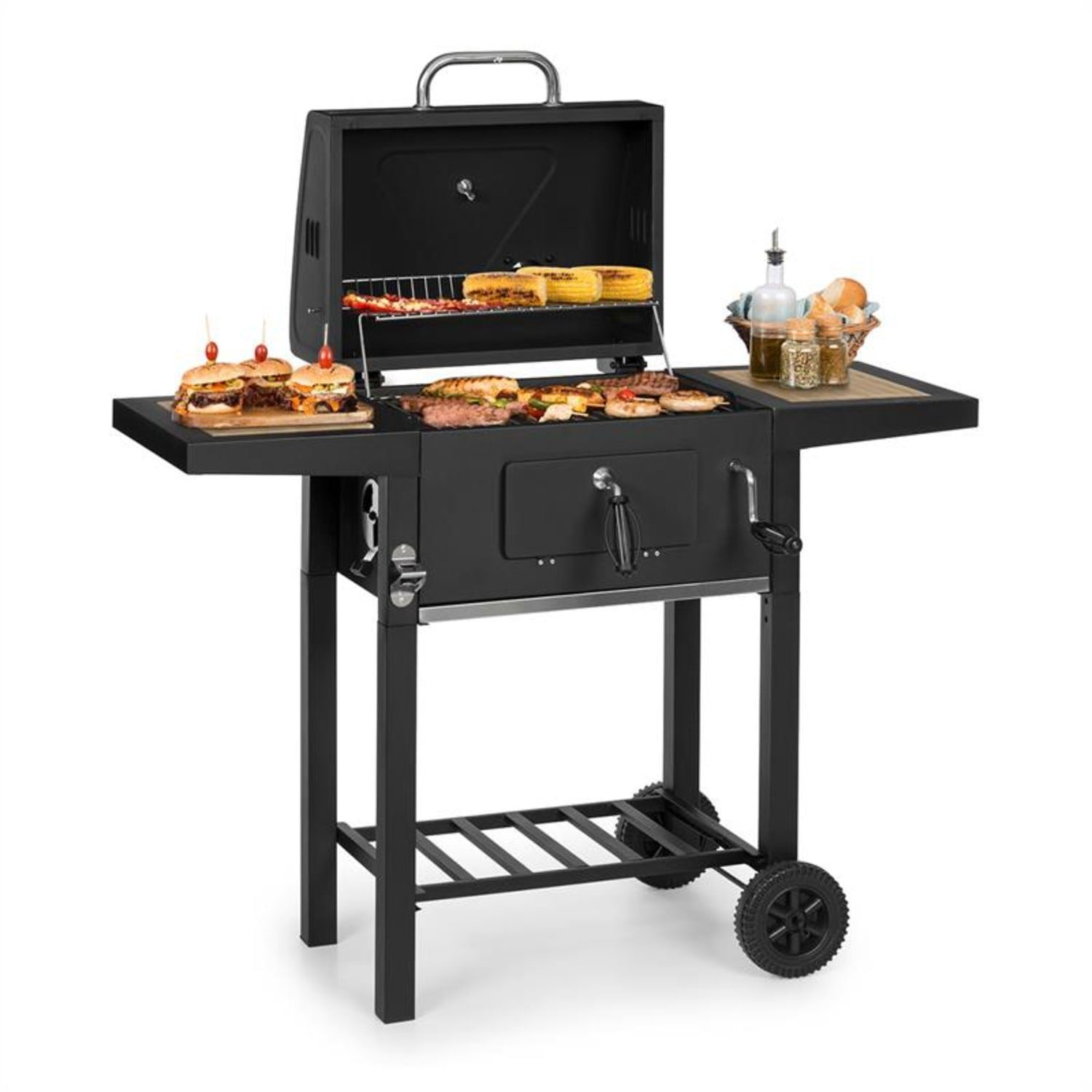 Klarstein Holzkohlegrill Meat Machine, Set