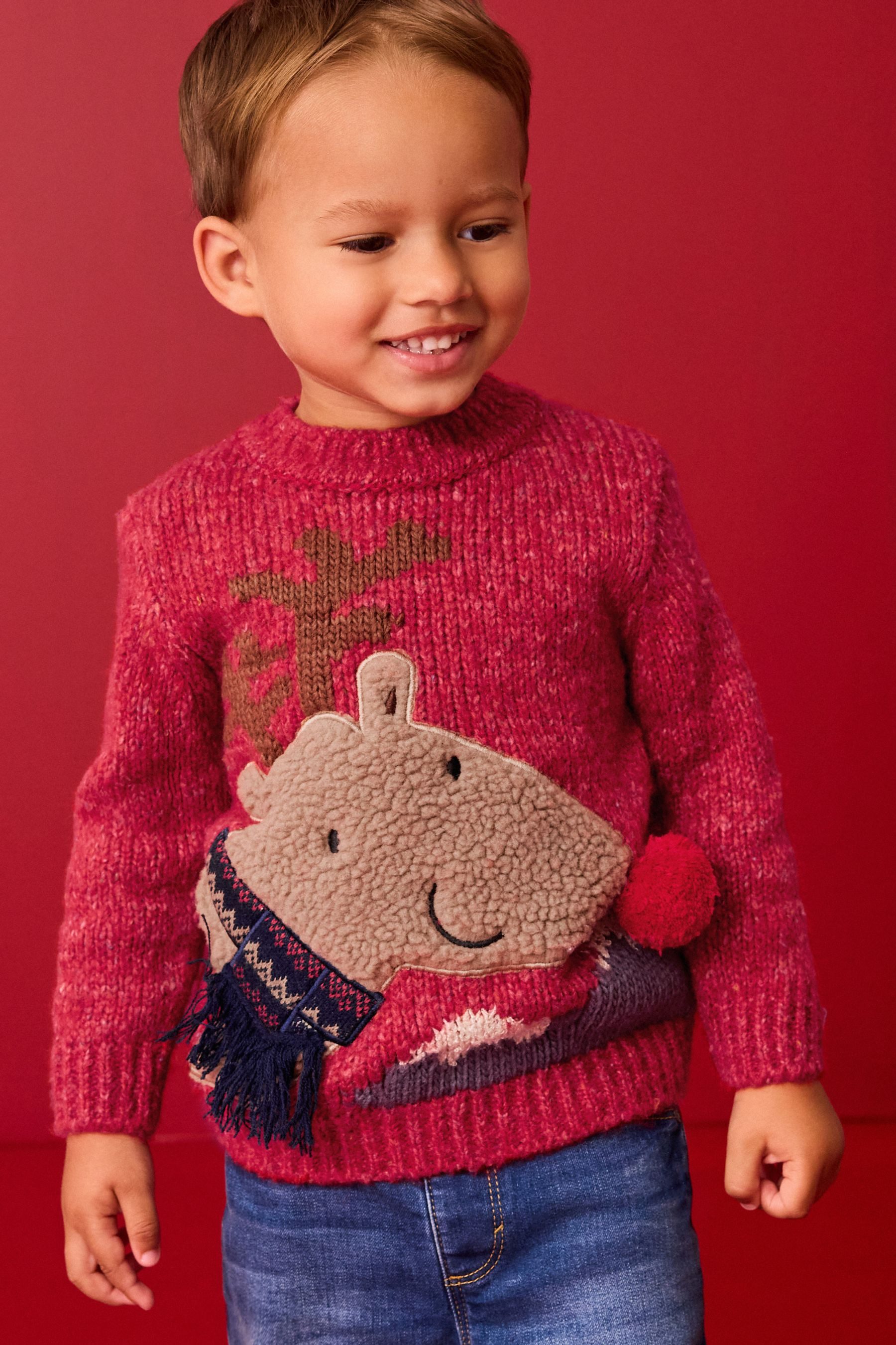 Next Strickpullover Weihnachtspullover (1-tlg)