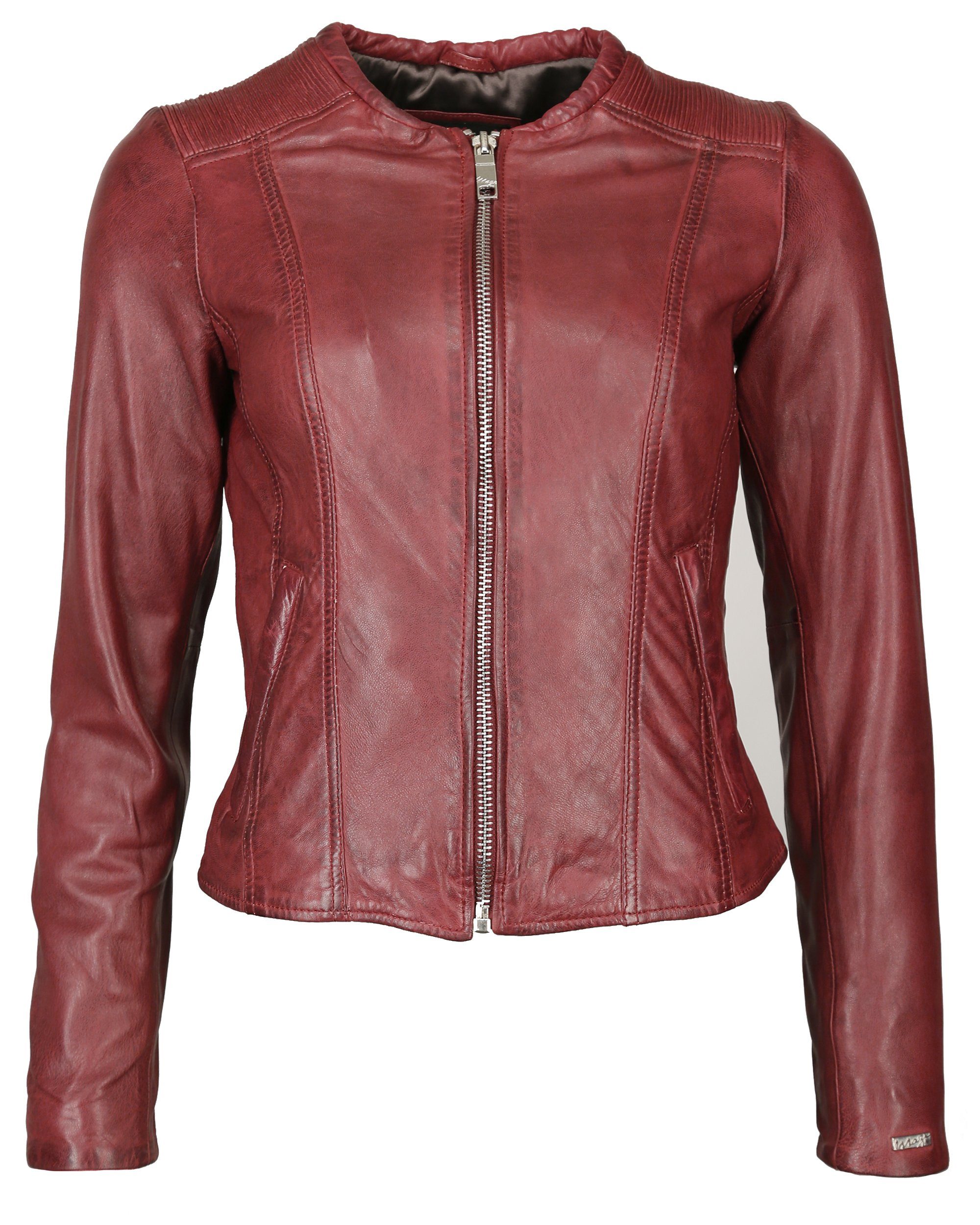 Lederjacke Smaragd