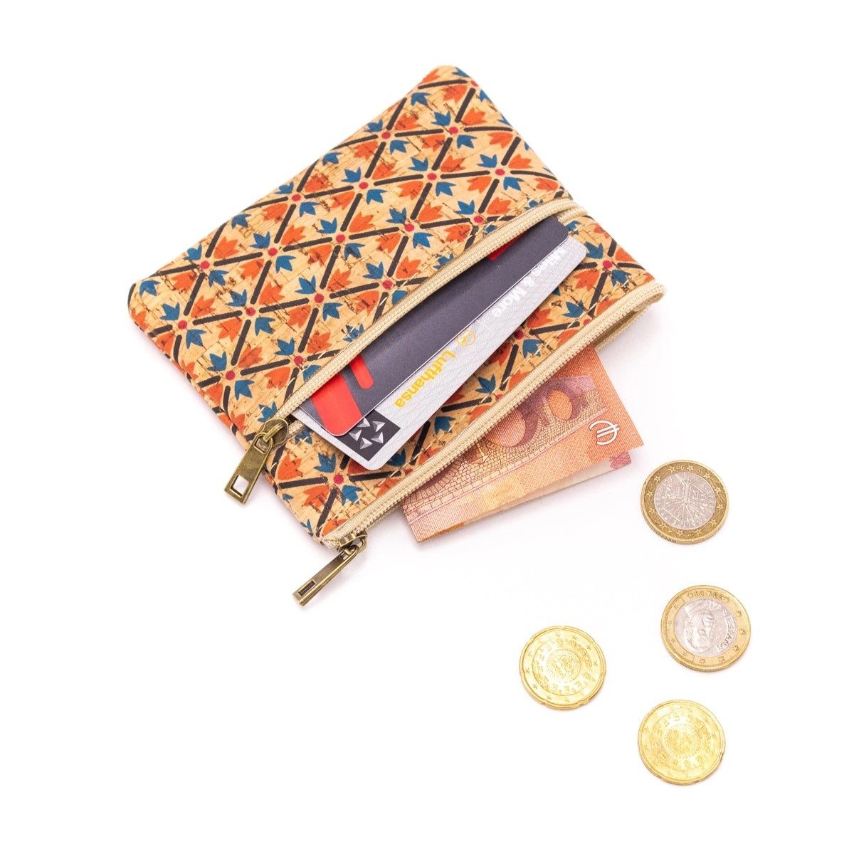 LK Trend & Style Geldbörse vielseitig und aus Kork, klein, fein, praktisch, günstig online kaufen