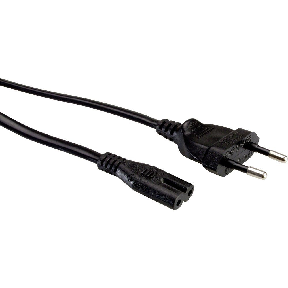 VALUE Value 19.99.2092 Strom Netzkabel Schwarz 3.00 m Netzkabel, (300.00 cm)